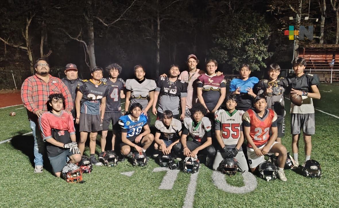 Mexicah del Conde listo para temporada juvenil en Organización Nacional Estudiantil de Futbol Americano