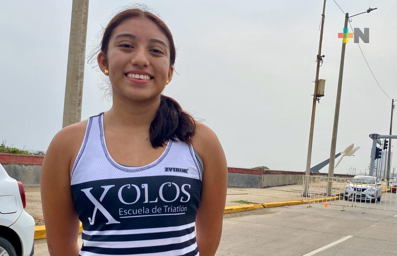 Alani Blanco entrena para ver acción en el Selectivo Estatal Conade