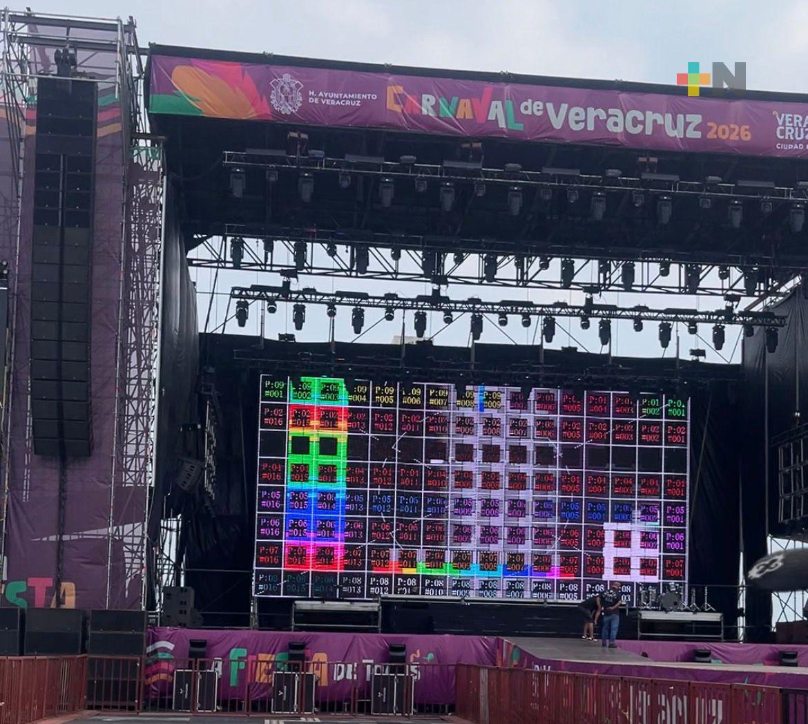 Participan más de mil elementos para la seguridad del Carnaval de Veracruz