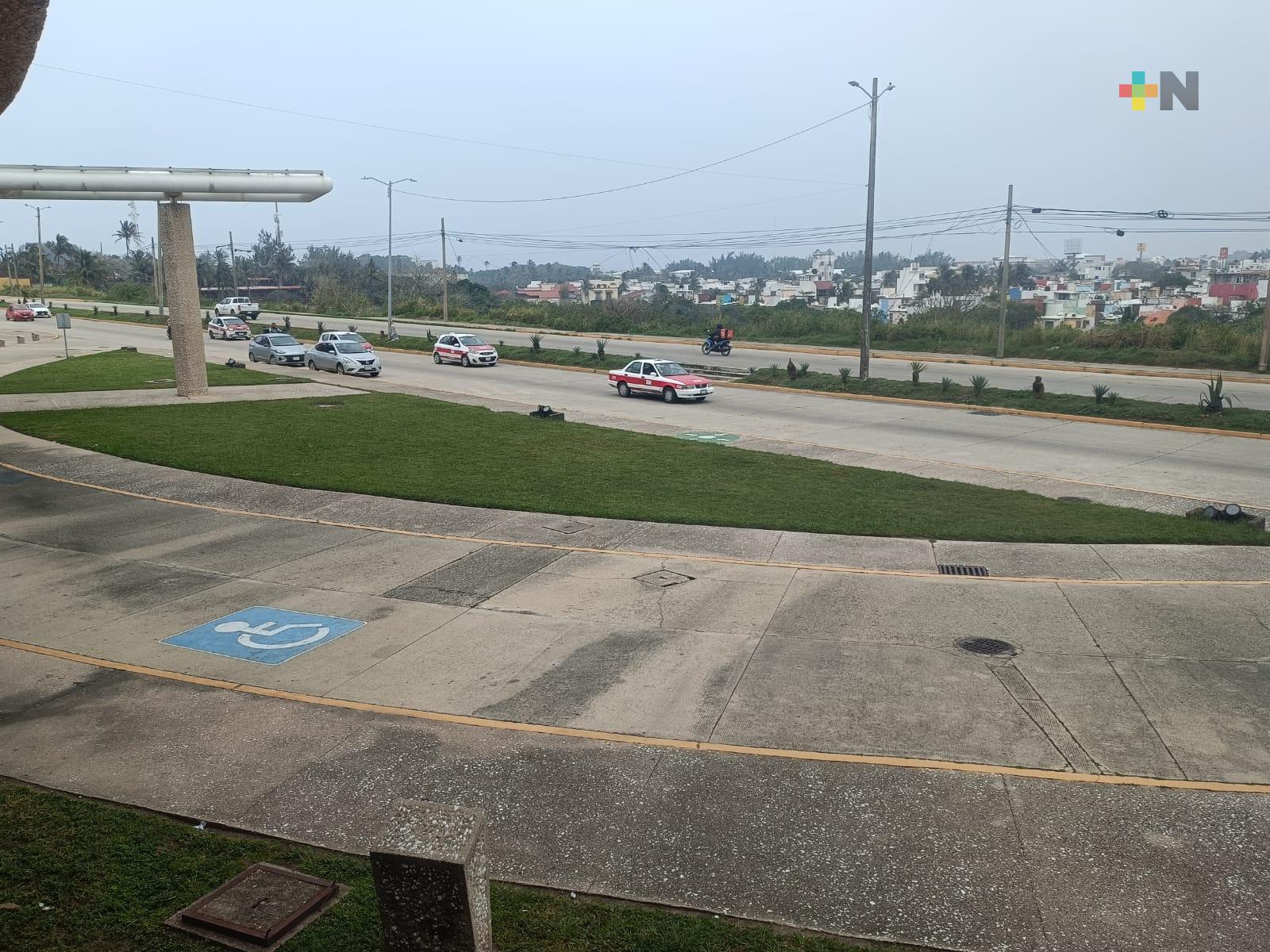 Norte y ambiente templado en zona sur por frente frío