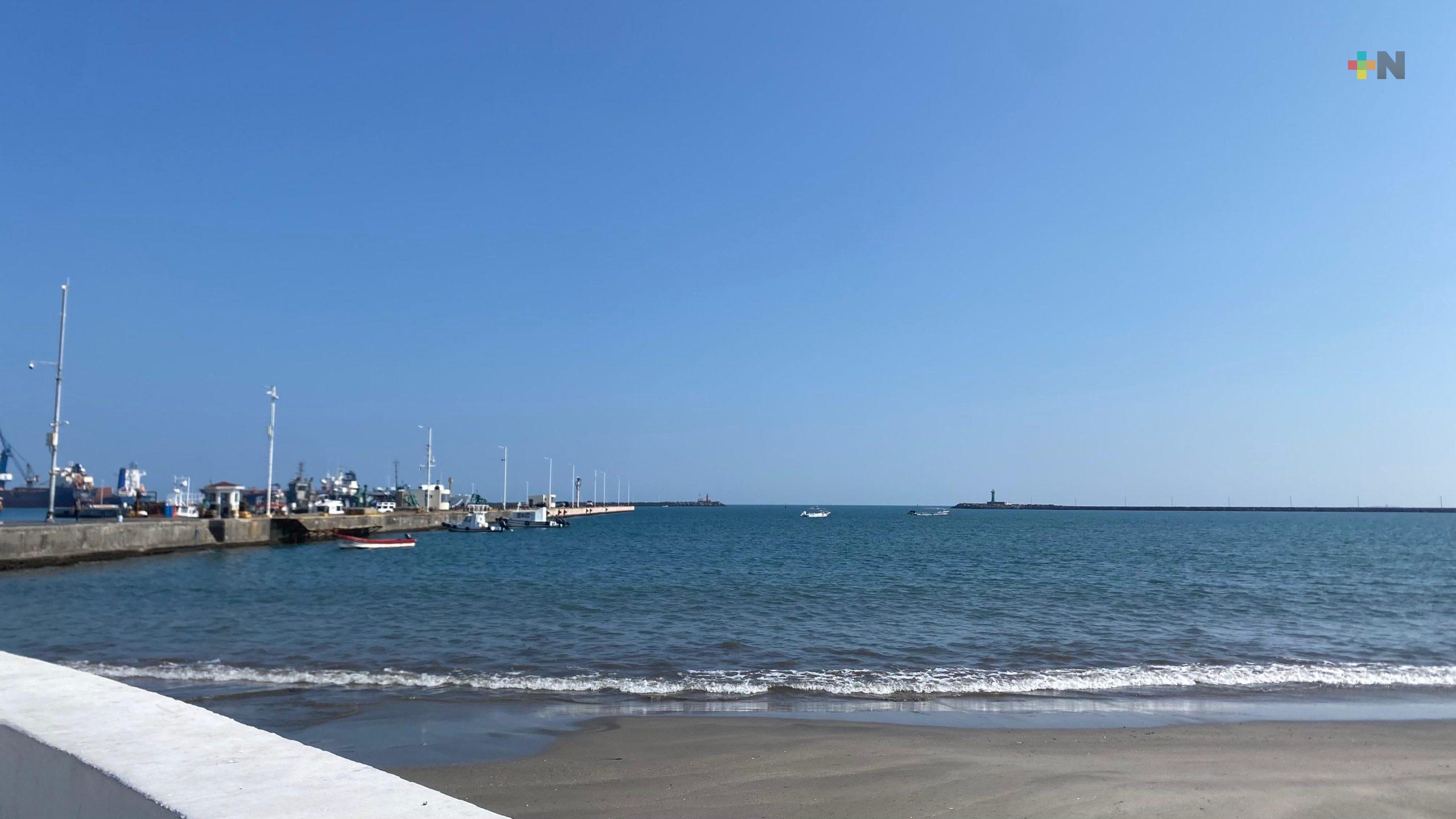 Ambiente templado a caluroso, persistirá la baja probabilidad de lluvias en Veracruz