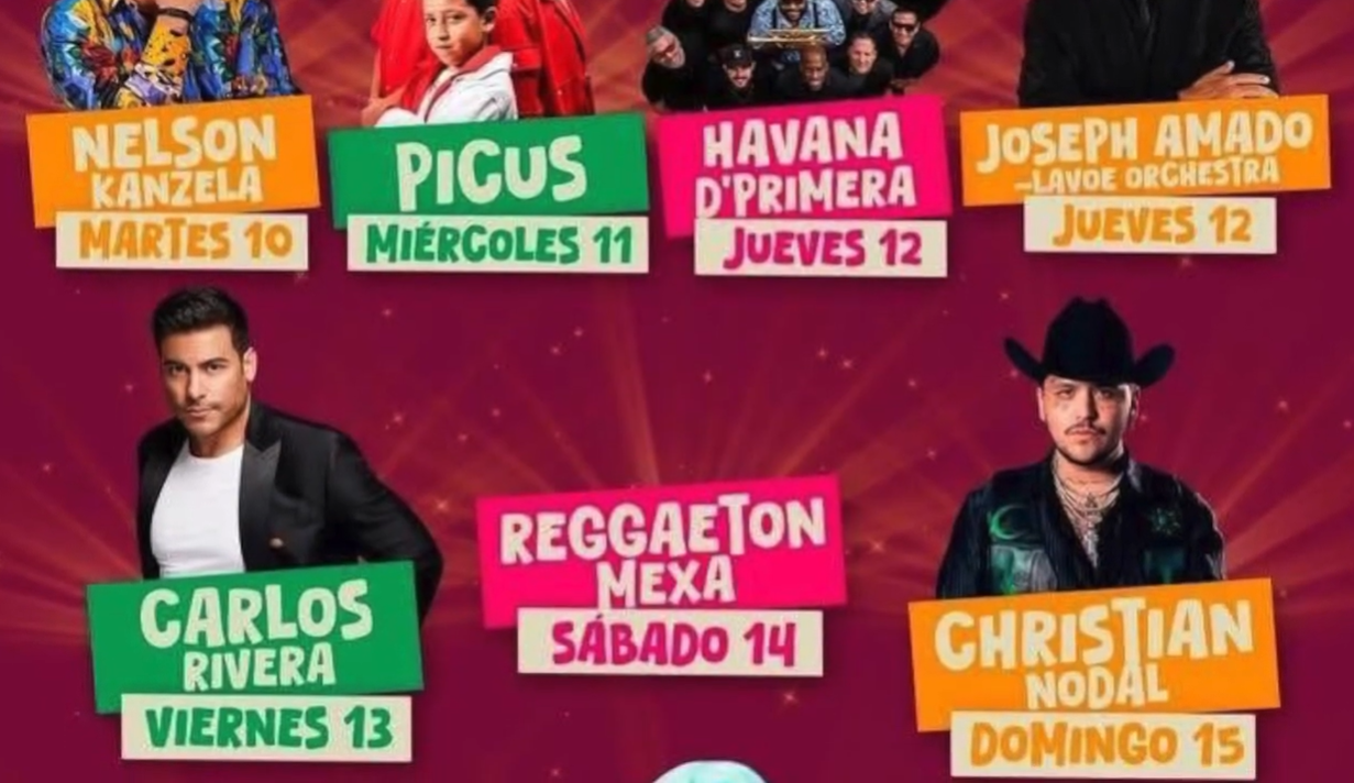 Anuncian conciertos masivos del Carnaval de Veracruz 2026