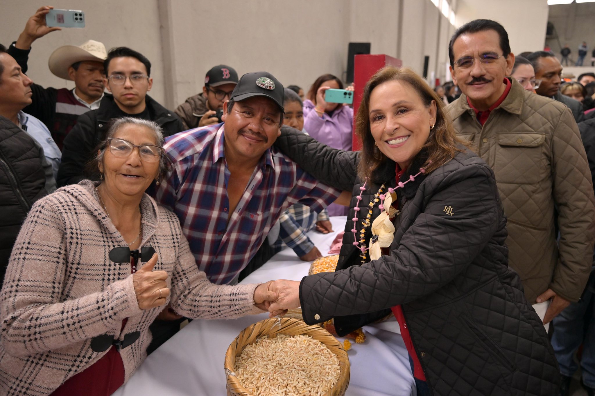 Habrá siete bancos de semilla en Veracruz: Rocío Nahle