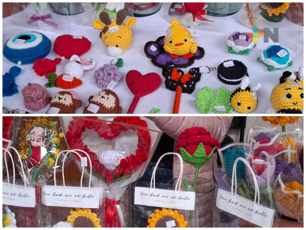 Celebración del Día de San Valentín es una oportunidad para mujeres artesanas