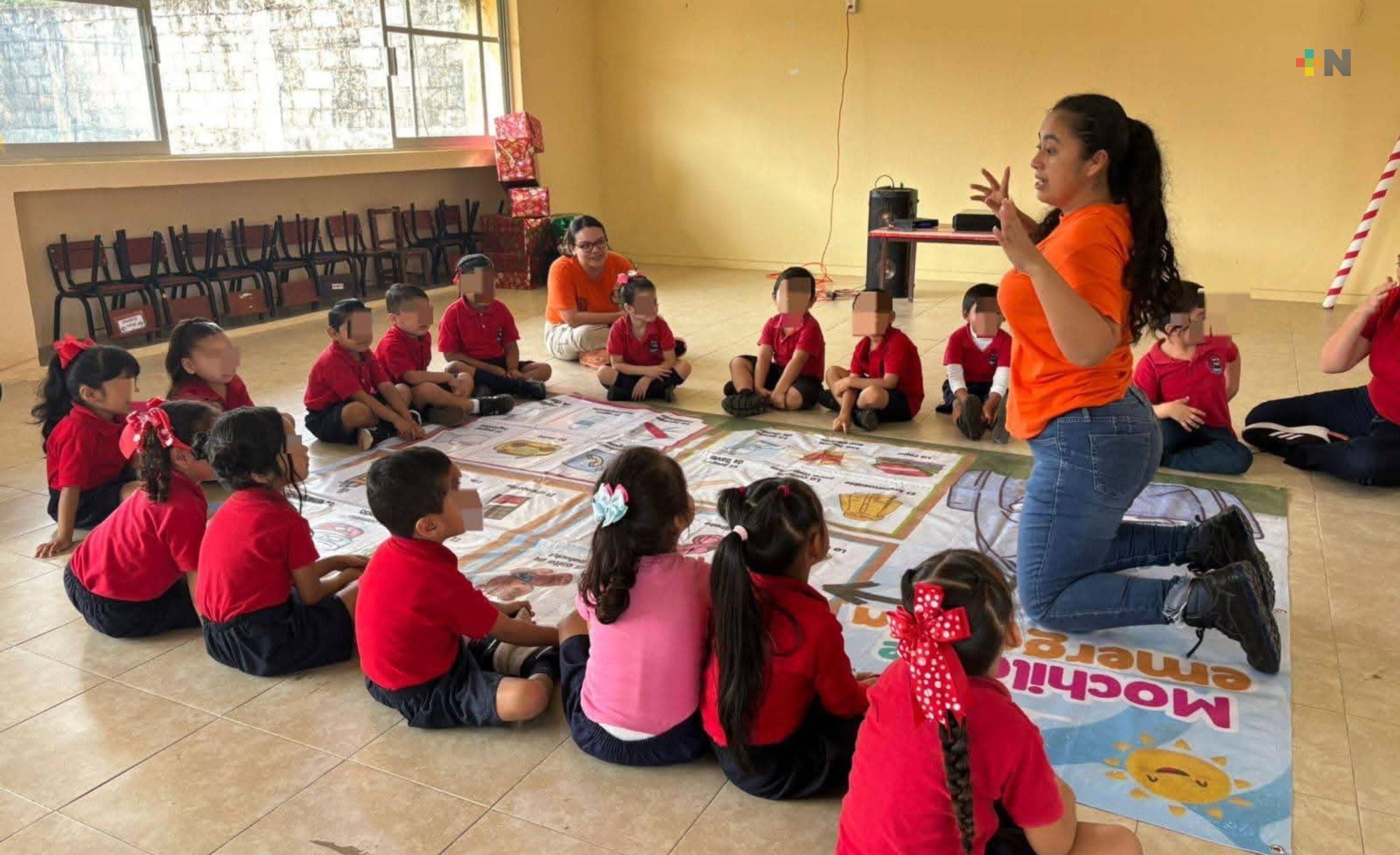 «Previene, Mitiga y Reduce» promueve autoprotección en infancias