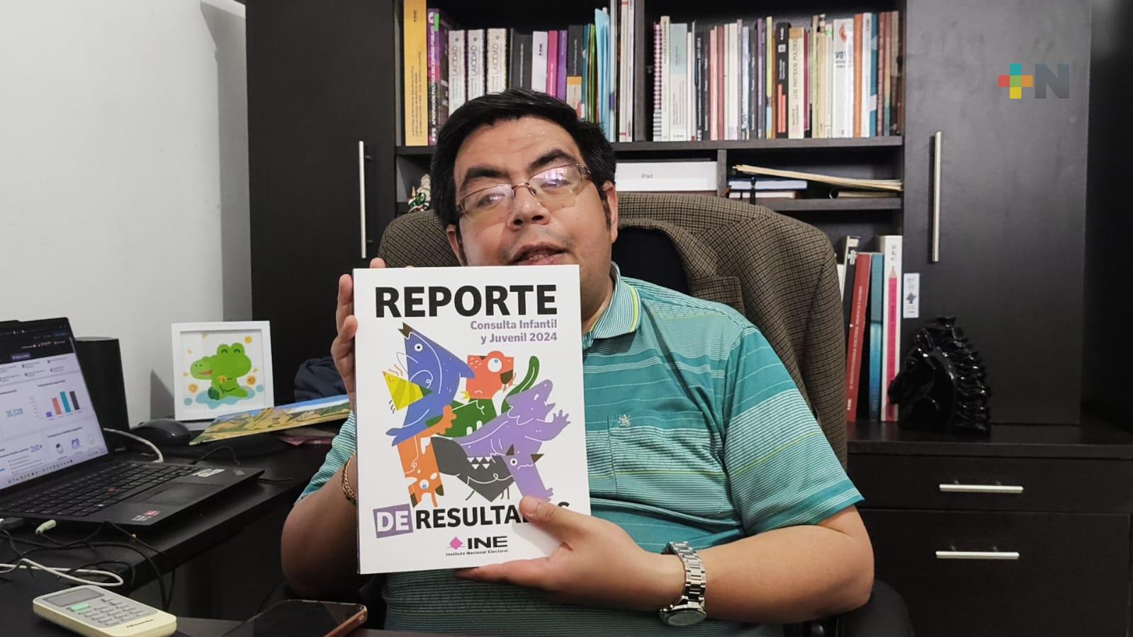 Entregan resultados de Consulta Infantil y Juvenil a municipios de la región centro