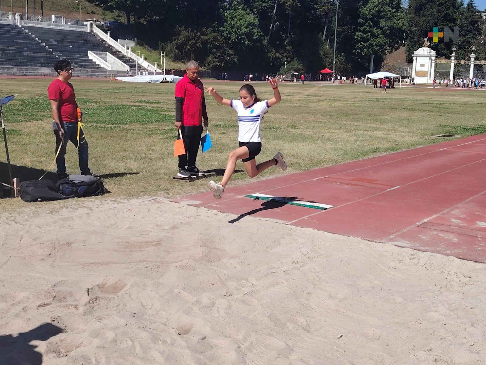 Cardel realizó selectivo de atletismo en el Estado Xalapeño