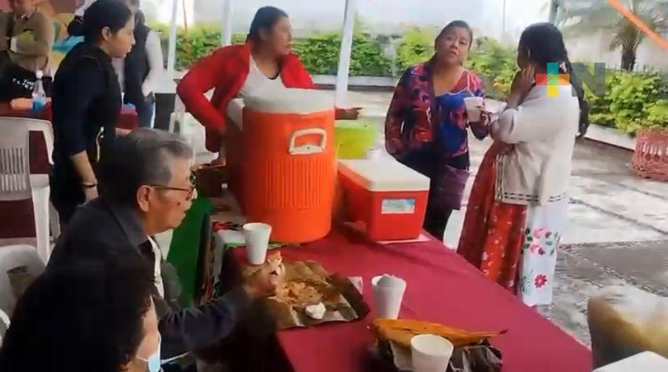 En Papantla, Pueblo Mágico, se realizó el Festival del Tamal y del Atole