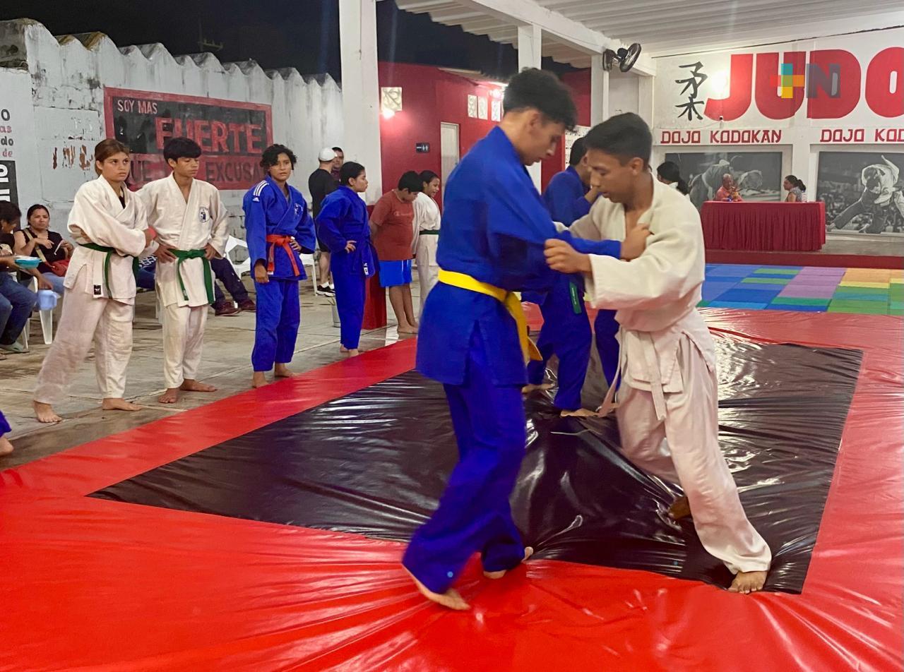 Judocas de Coatzacoalcos se alistan para el torneo Tomoyoshi Yamaguchi Infantil