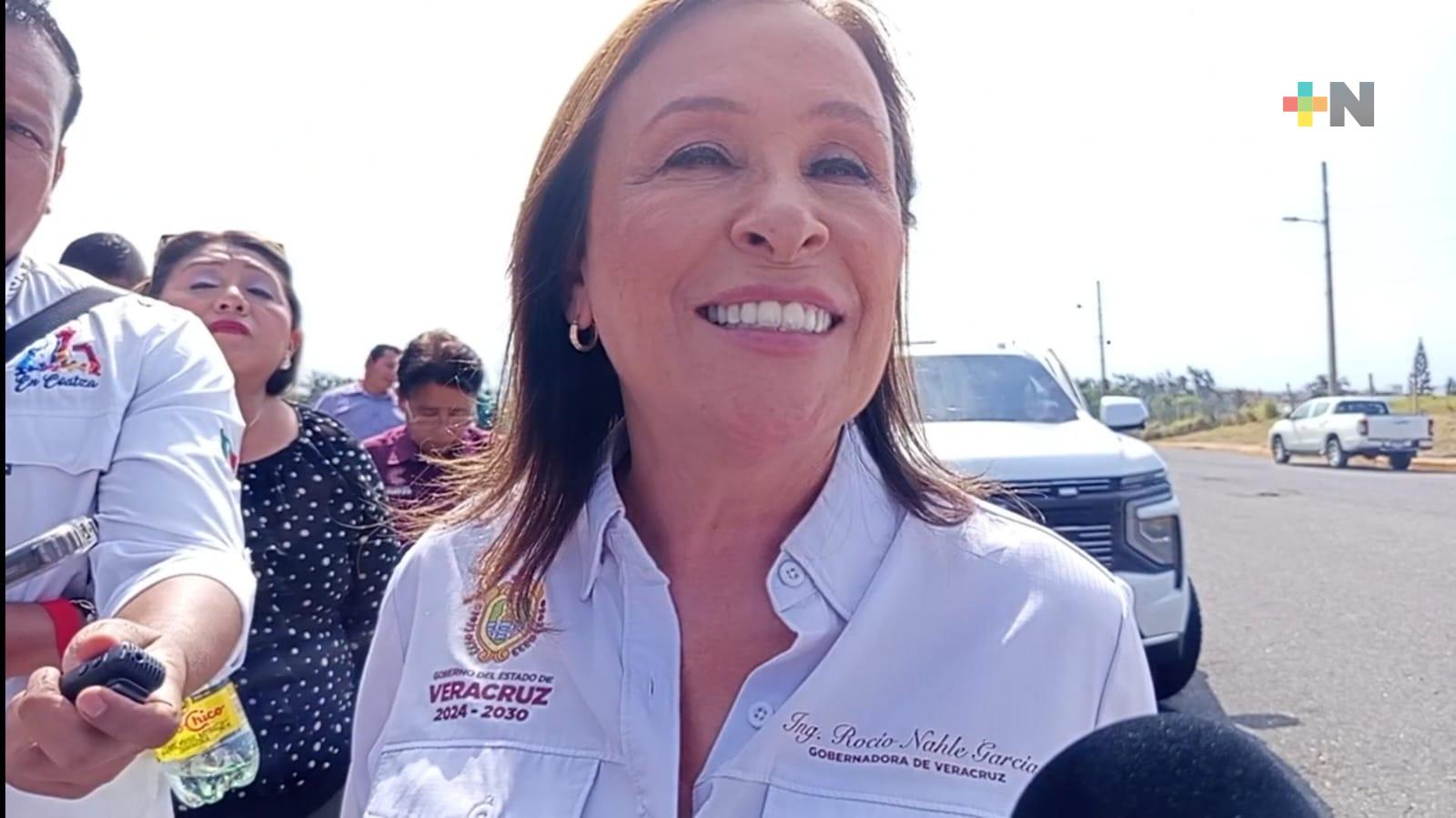 La seguridad se refuerza con trabajo interinstitucional, ya que Veracruz es territorio de gente de bien y de trabajo: Rocío Nahle