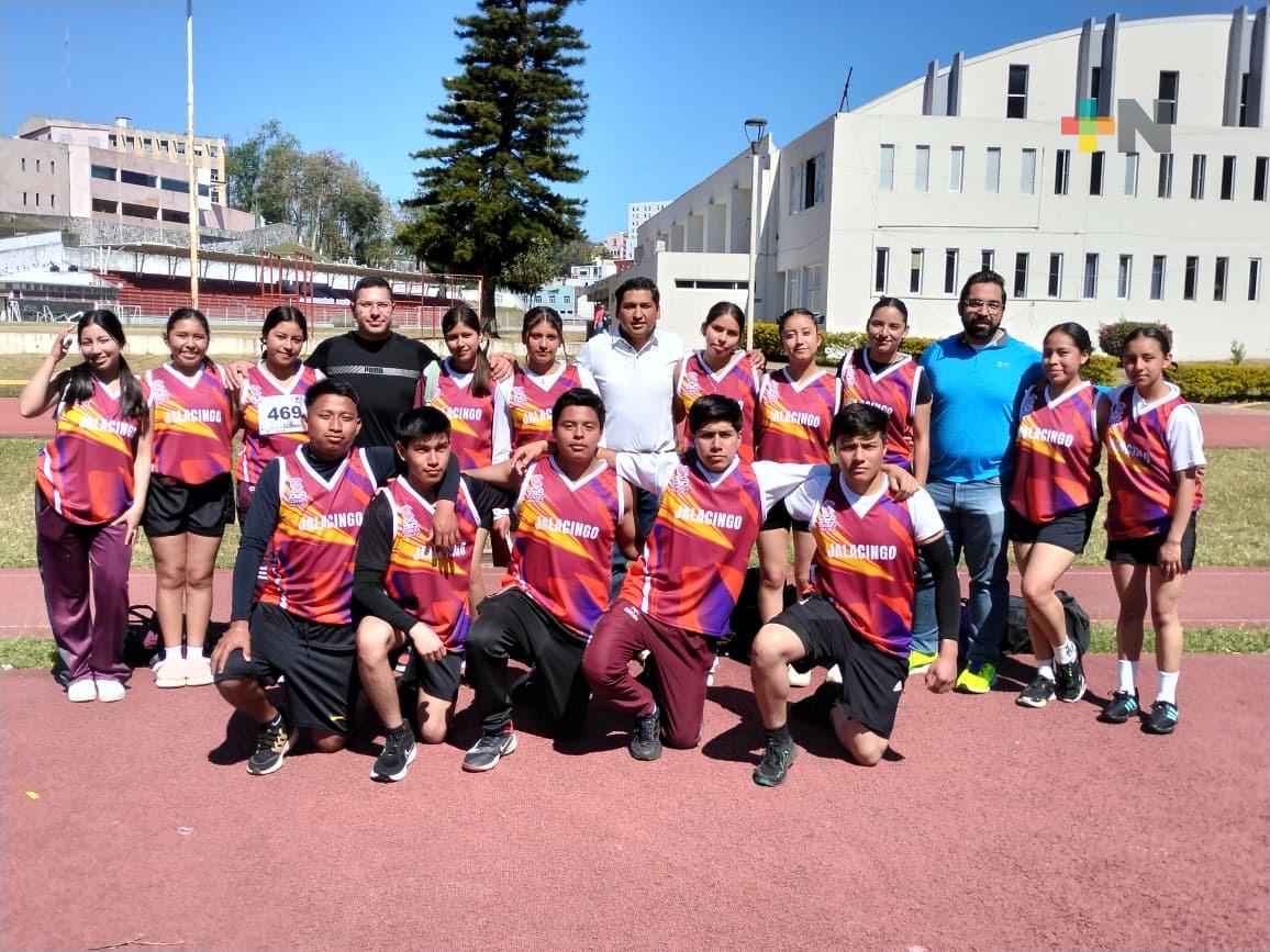 COBAEV 54 de Jalacingo gana el Regional de Atletismo en la Zona 4