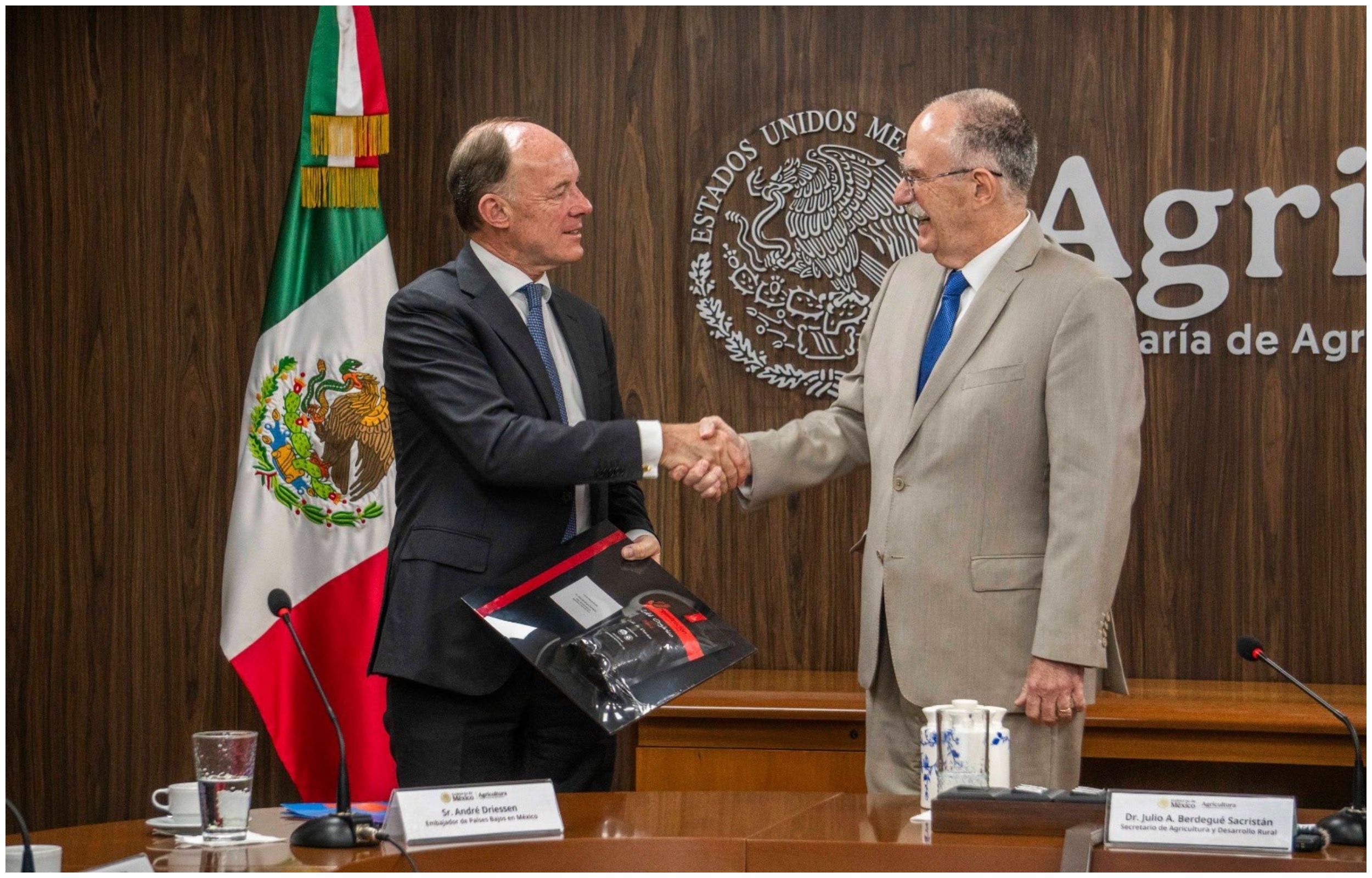 Agricultura fortalece cooperación agroalimentaria con Países Bajos