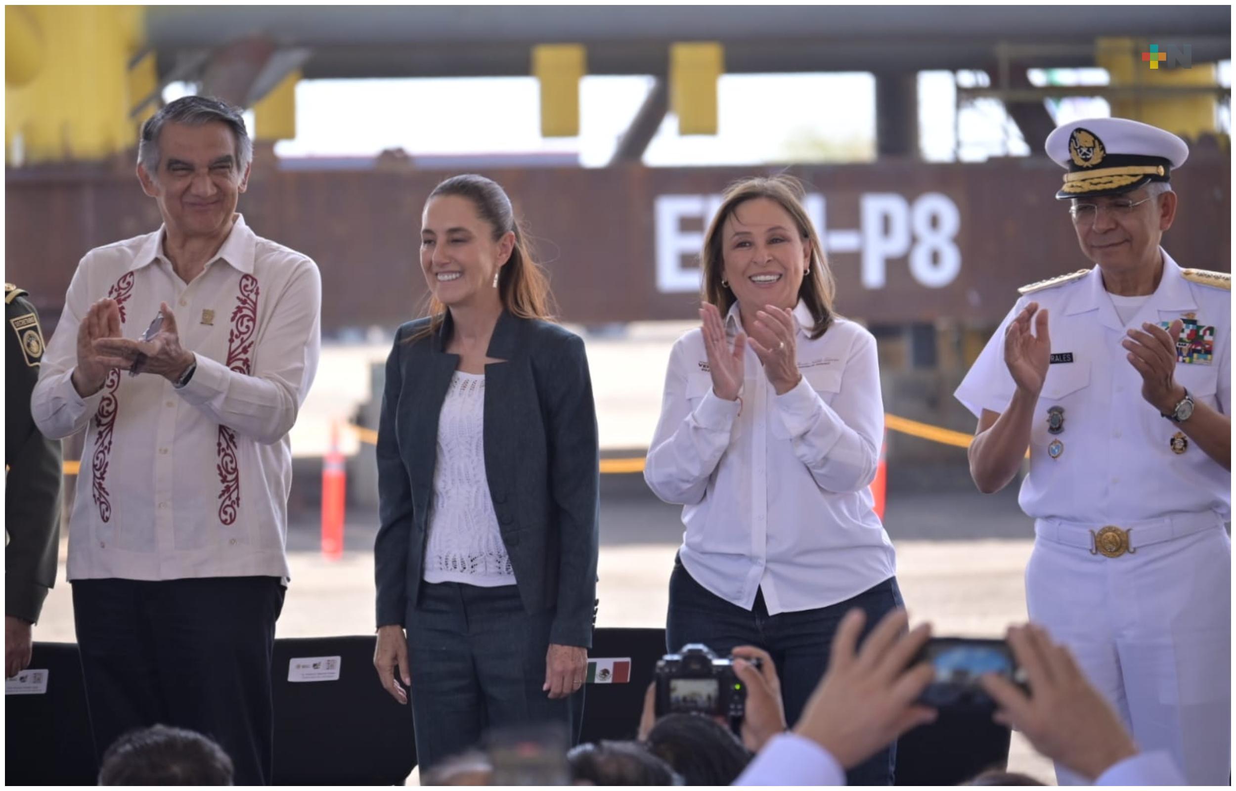 Sheinbaum encabeza conmemoración de la Expropiación Petrolera en Poza Rica