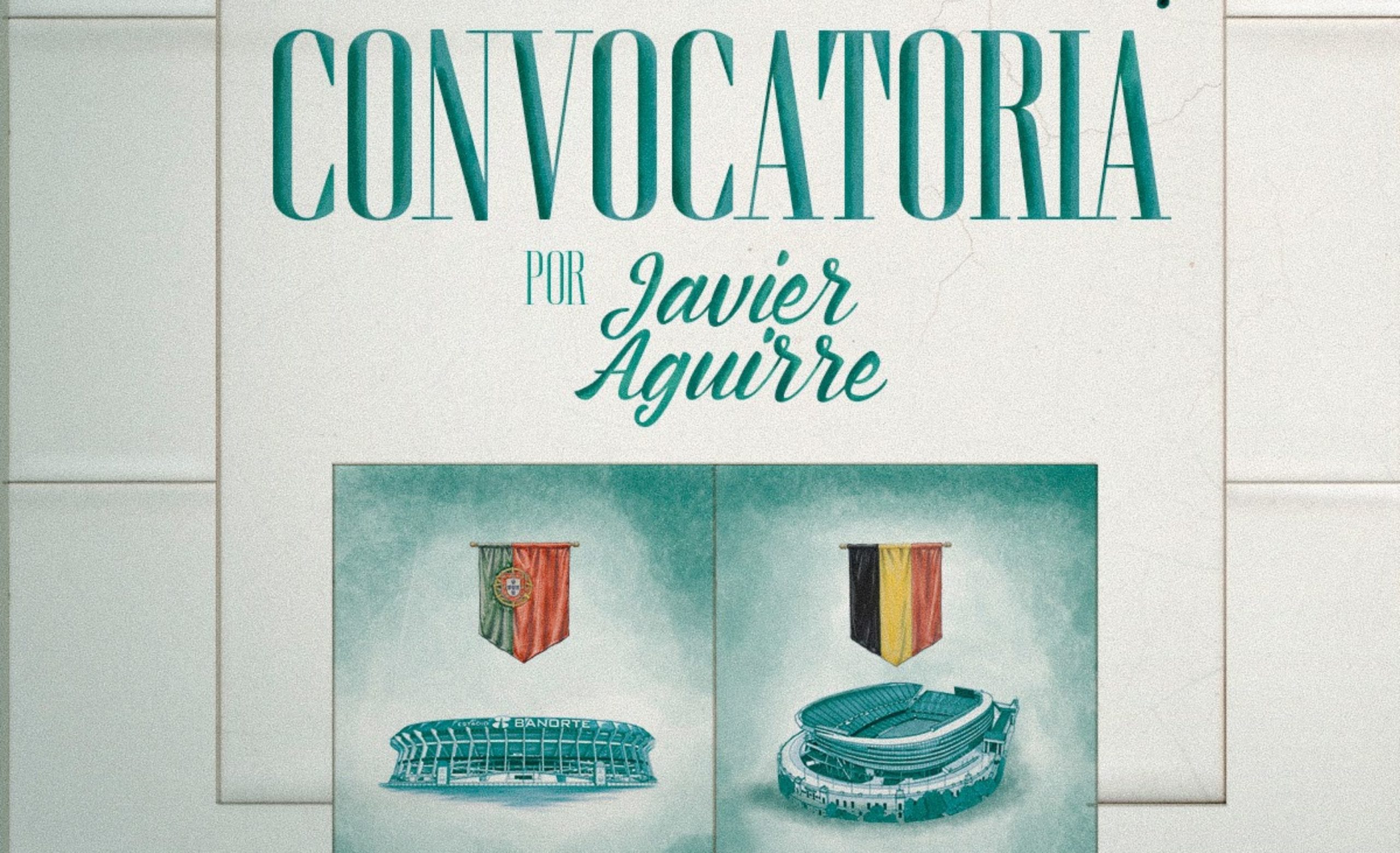 Selección Nacional de México publica convocatoria oficial para partidos de preparación