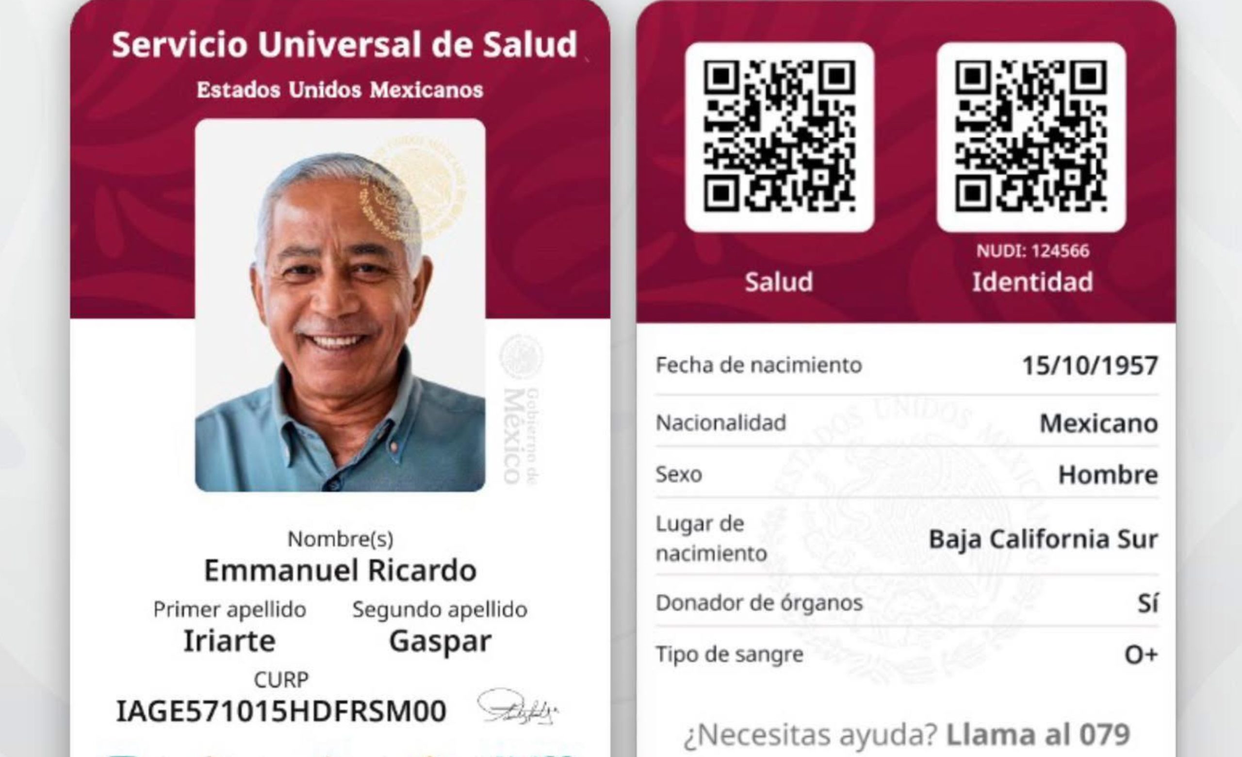 En abril inicia credencialización del Servicio Universal de Salud