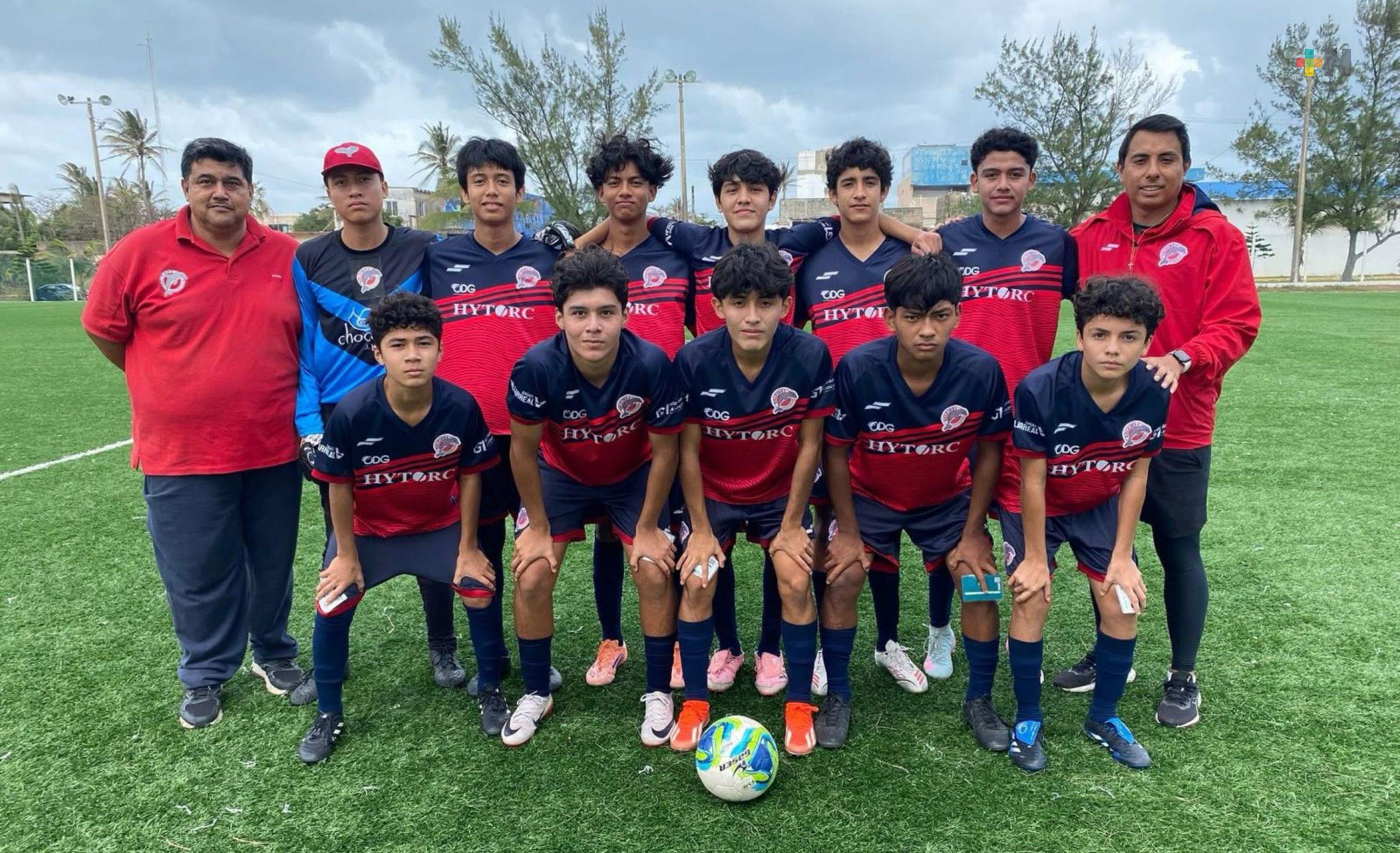 Delfines de Coatza enfrentará la Liga Nacional Juvenil de Futbol