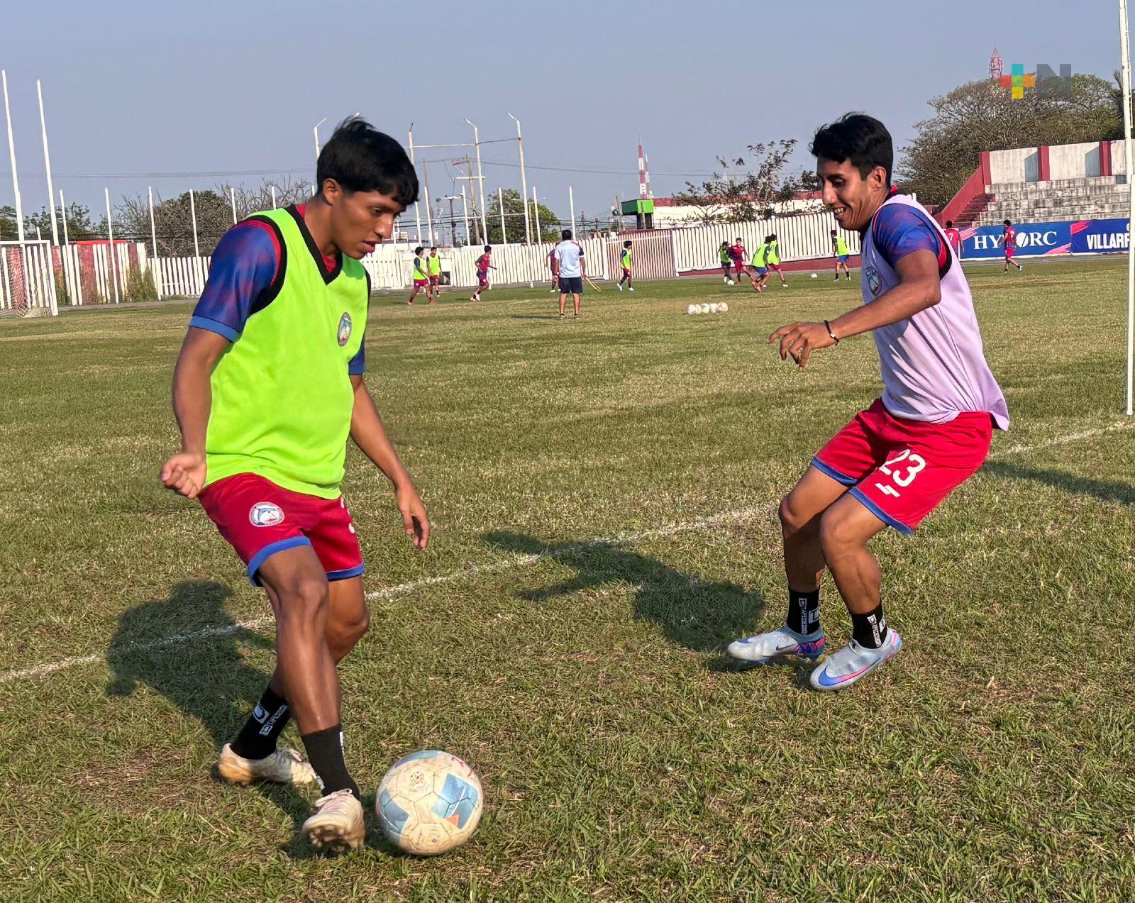 Delfines de Coatzacoalcos se alista para su partido con el Atlético Tibu