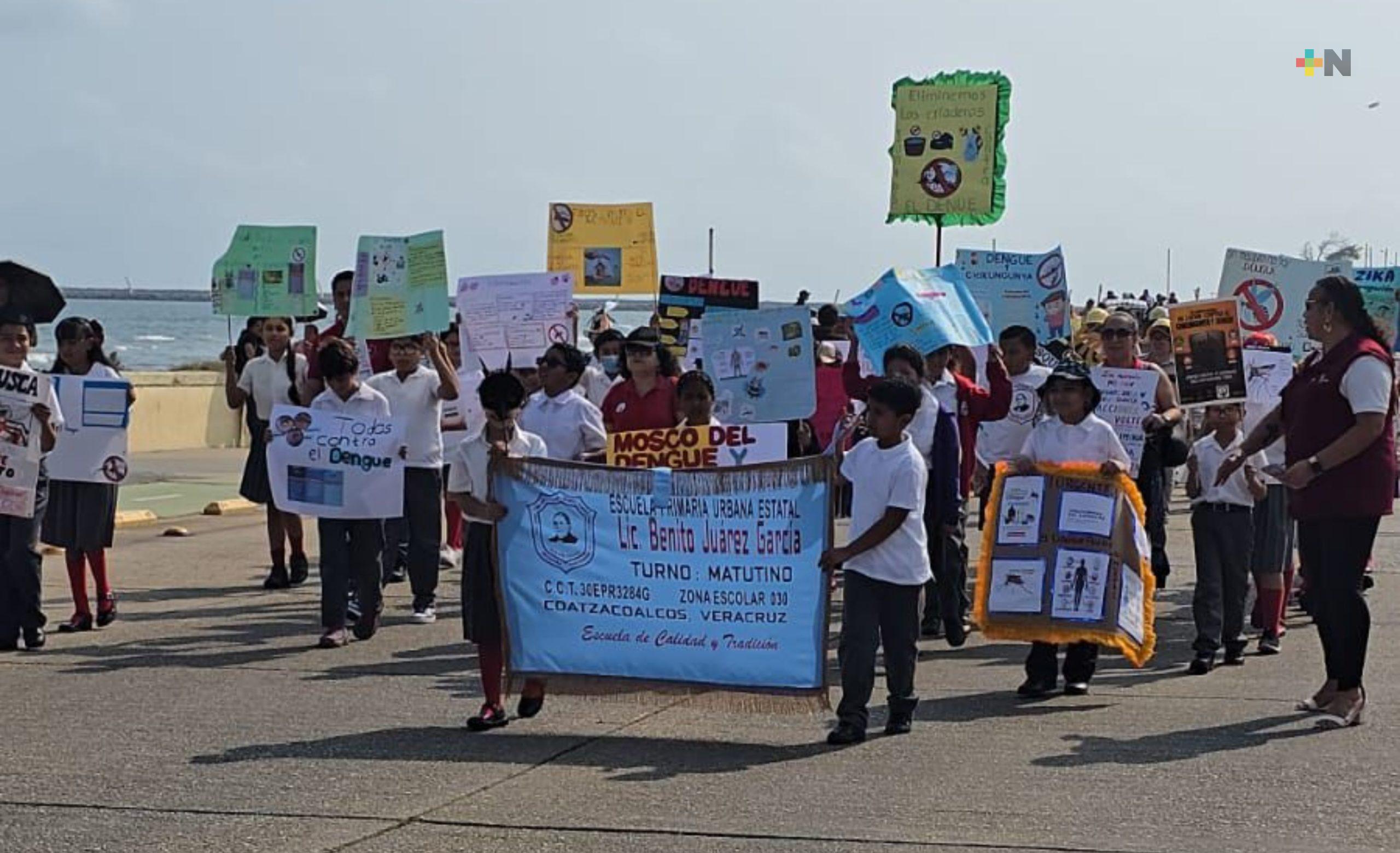 Con desfile inicia jornada nacional de contra dengue y chikunguya