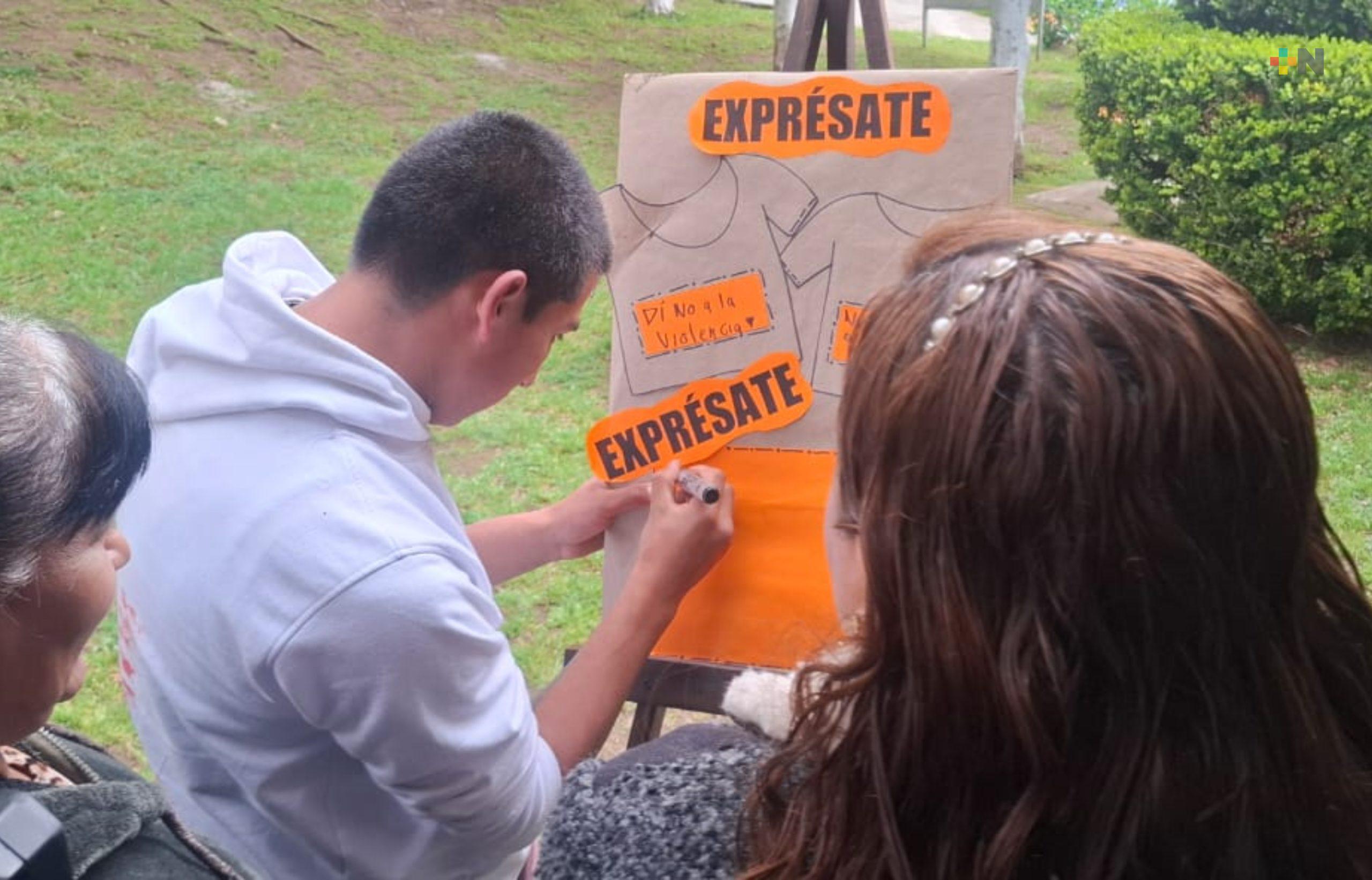 Se concientiza sobre violencia hacia mujeres en hospitales por Día Naranja