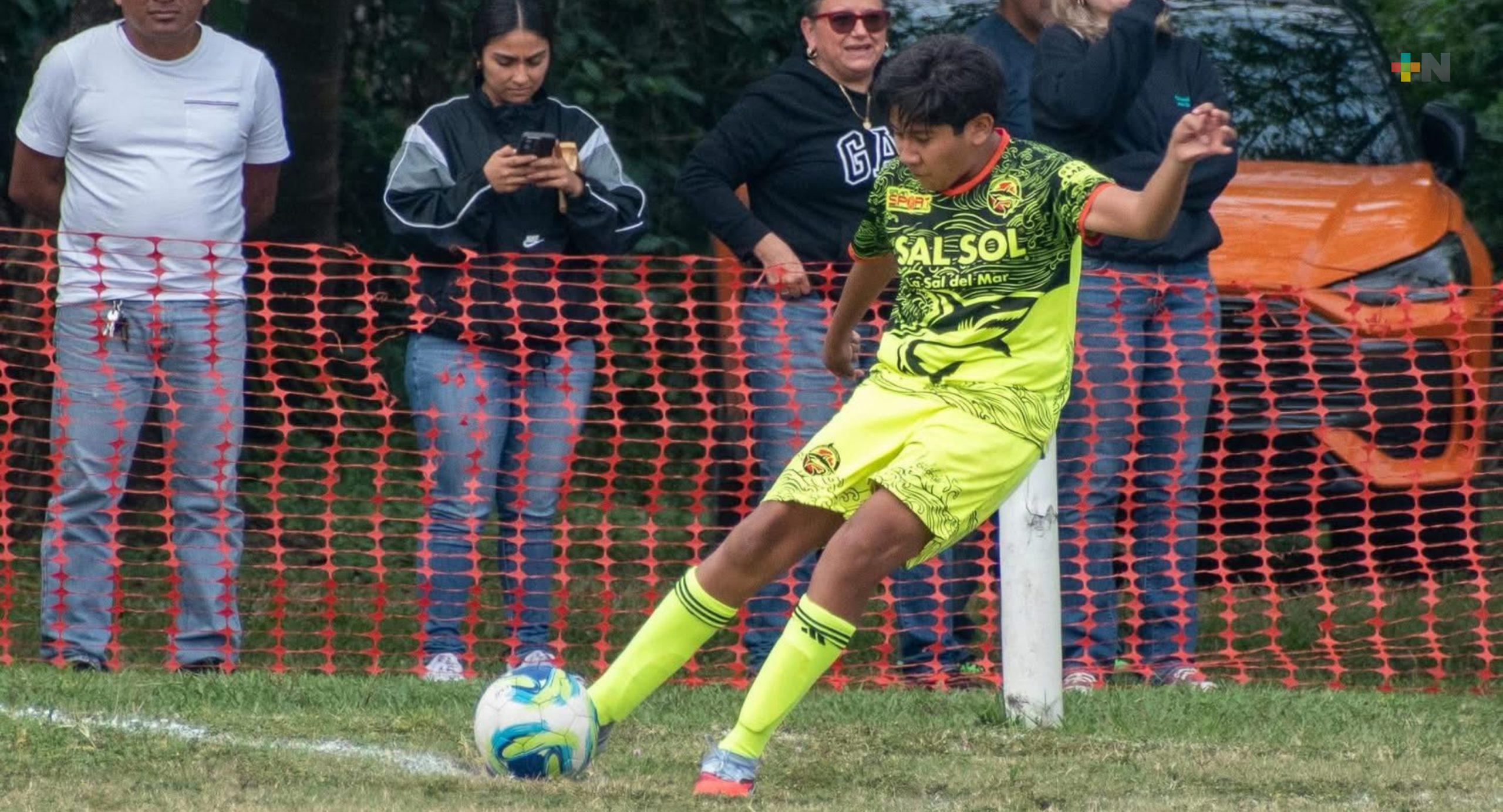 Empate entre Escualos Veracruz y Fuertes de Fortín en primer duelo de la sub-13