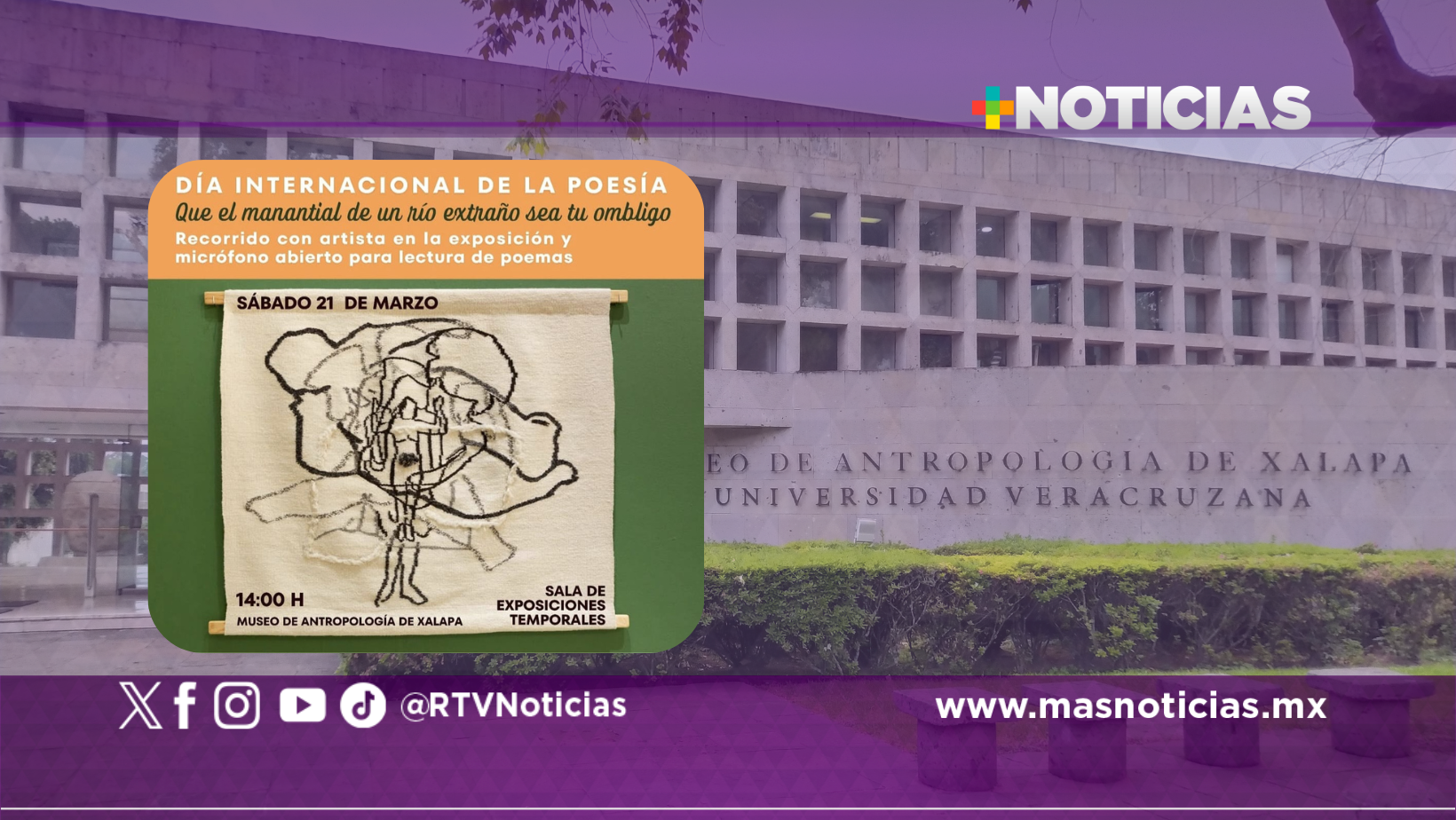 Invita MAX a celebrar el Día Mundial de la Poesía