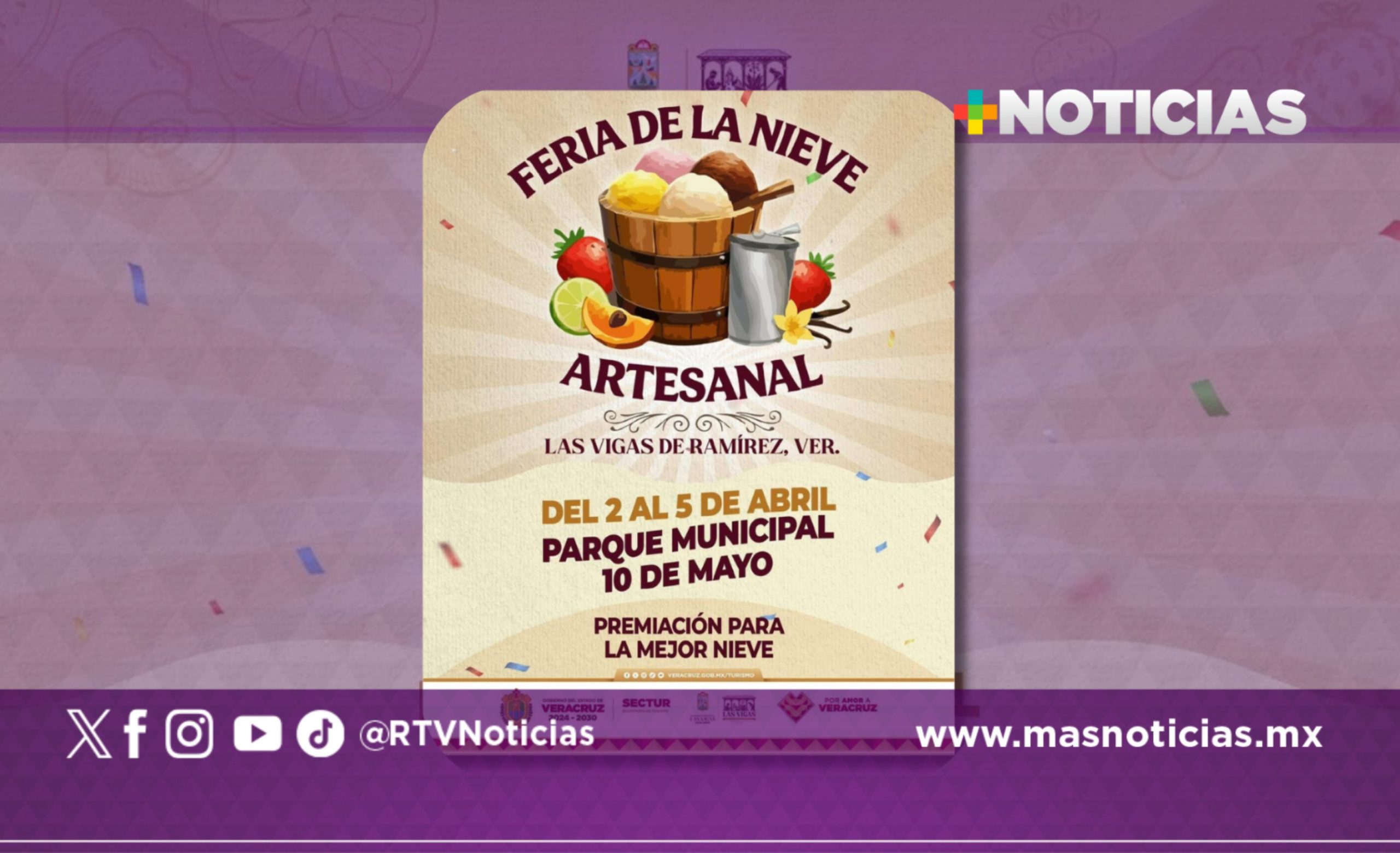 Visita Las Vigas y disfruta la Feria de la Nieve Artesanal