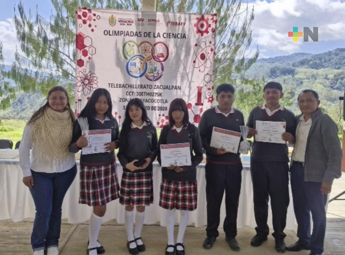 La educación veracruzana se fortalece con talento, esfuerzo y pasión por el conocimiento