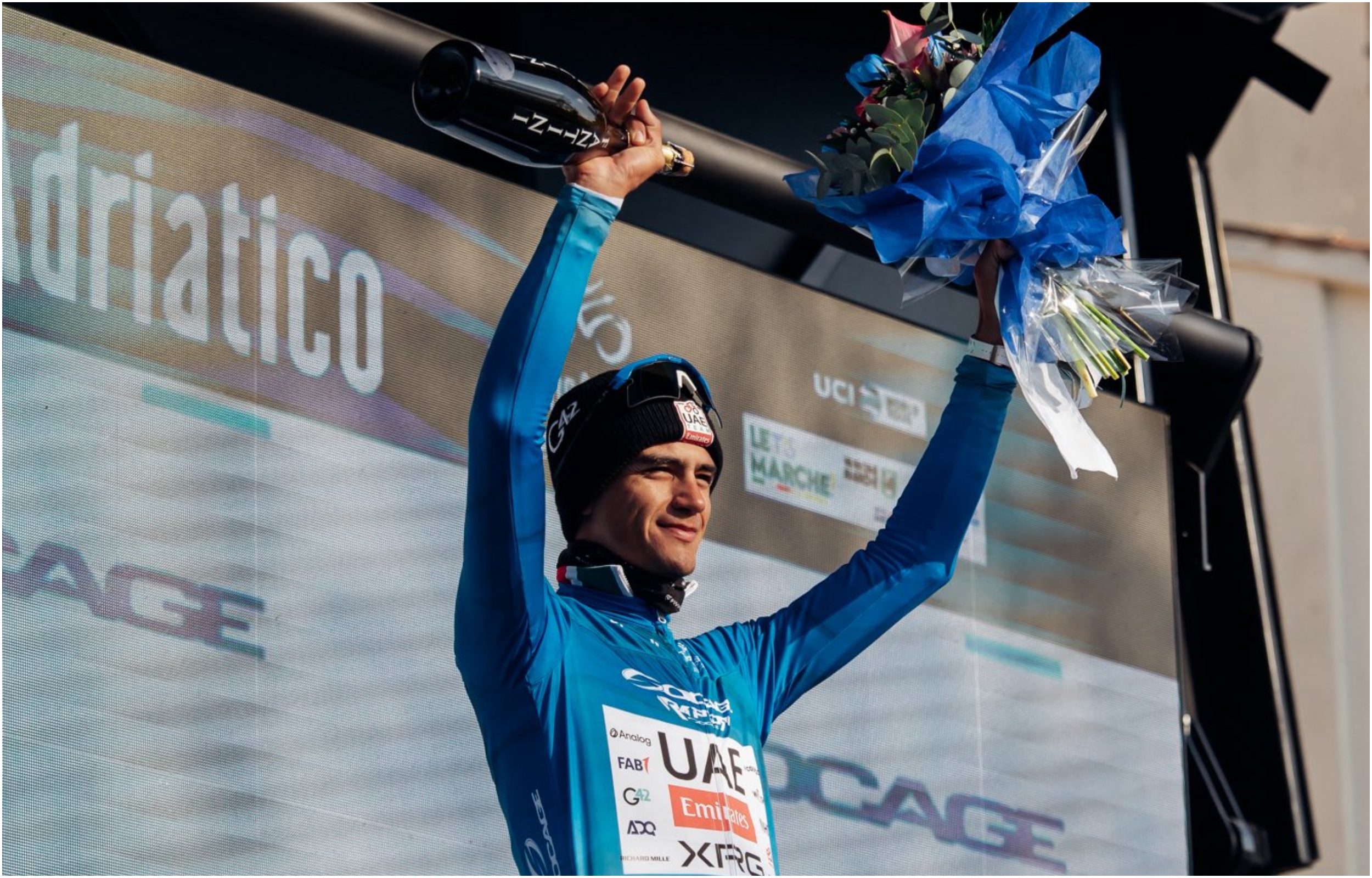 Isaac del Toro ¡Ganando como siempre! Es líder de la Tirreno-Adriático 2026