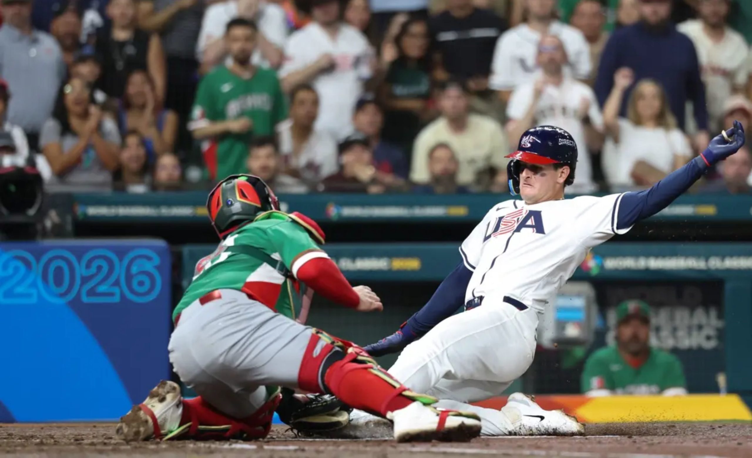 México cae ante Estados Unidos en el Clásico Mundial