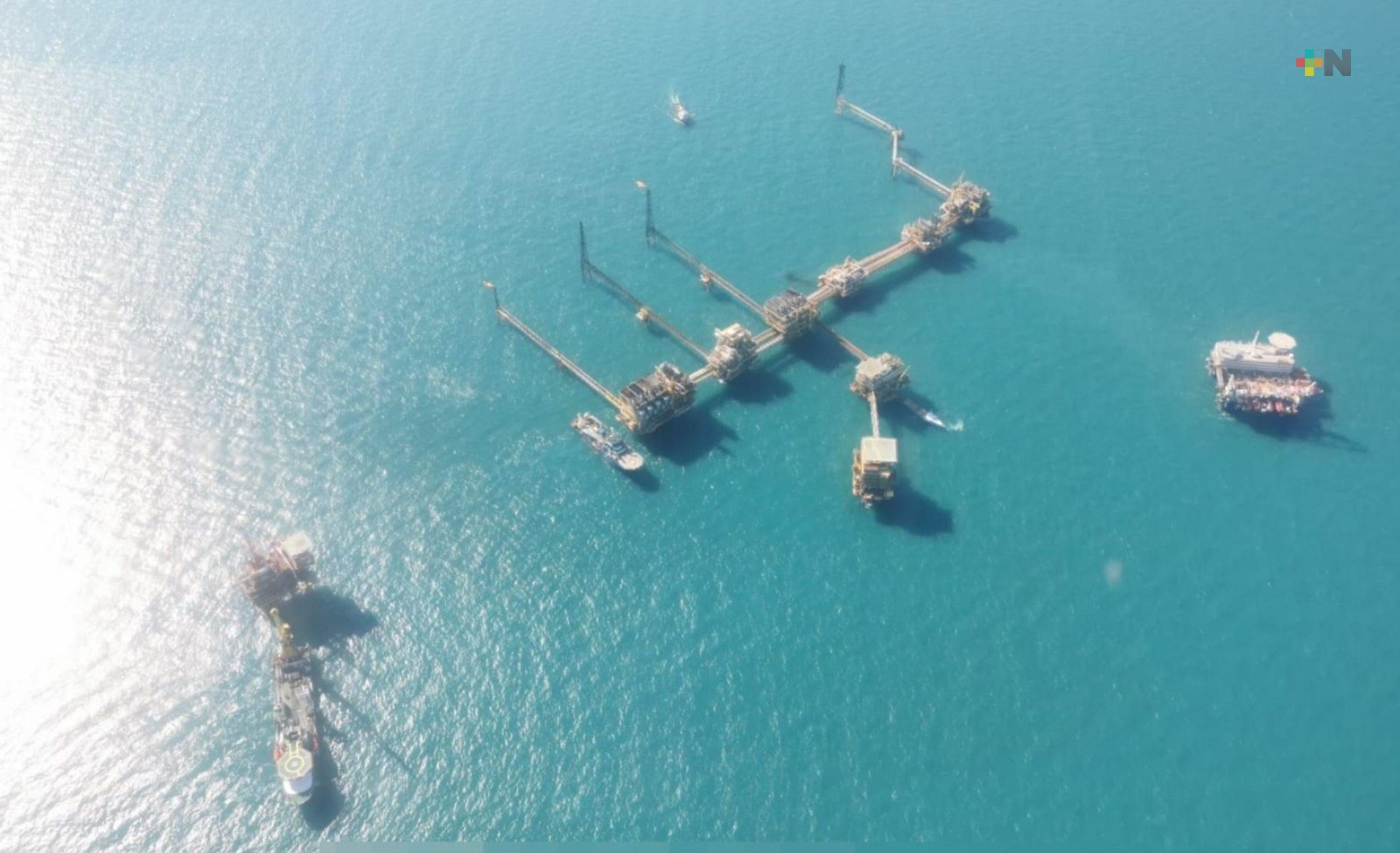 Patrullaje aéreo descarta manchas de hidrocarburo en aguas del Golfo de México