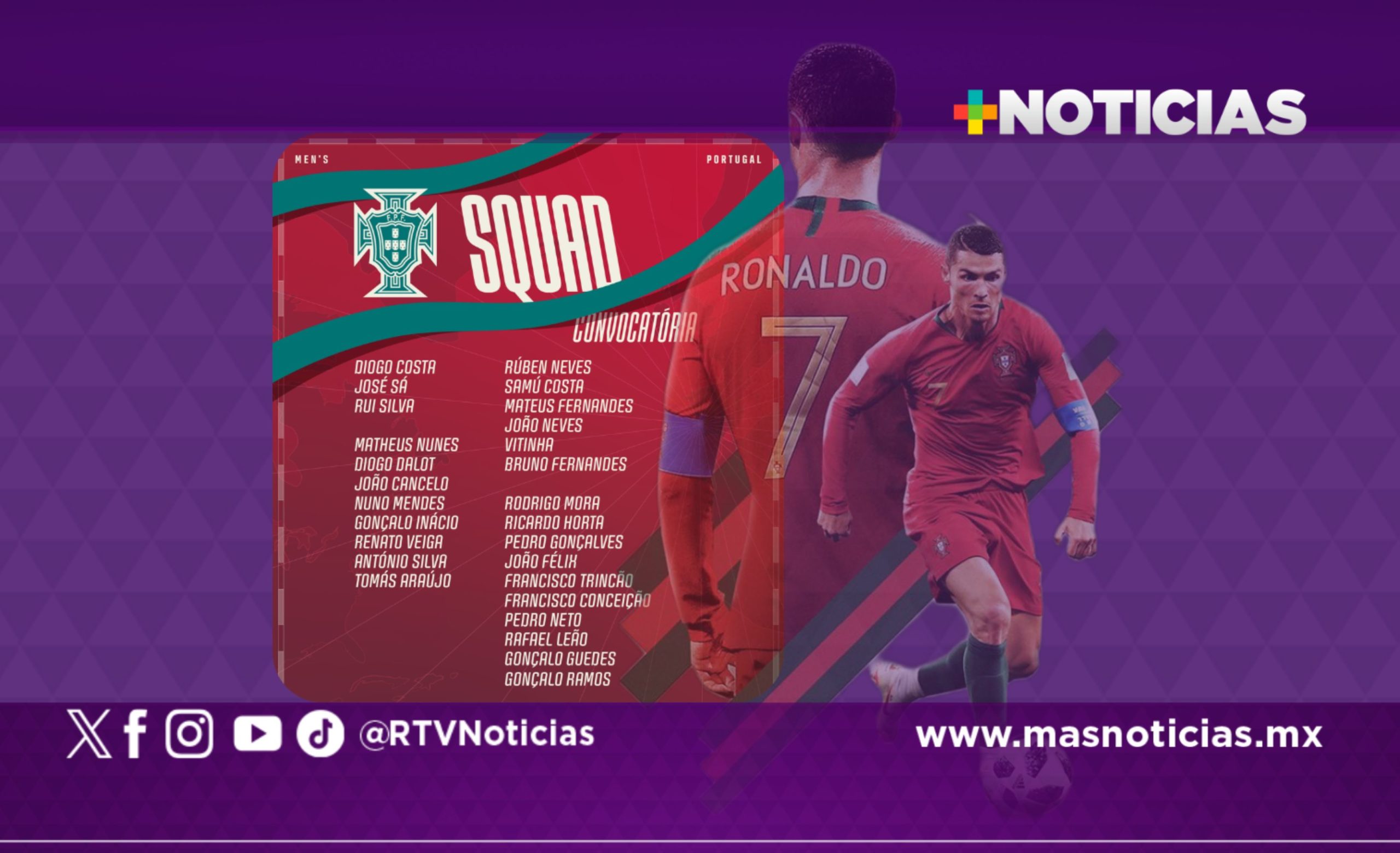 Adiós al sueño: Cristiano Ronaldo no jugará ante México en el Azteca