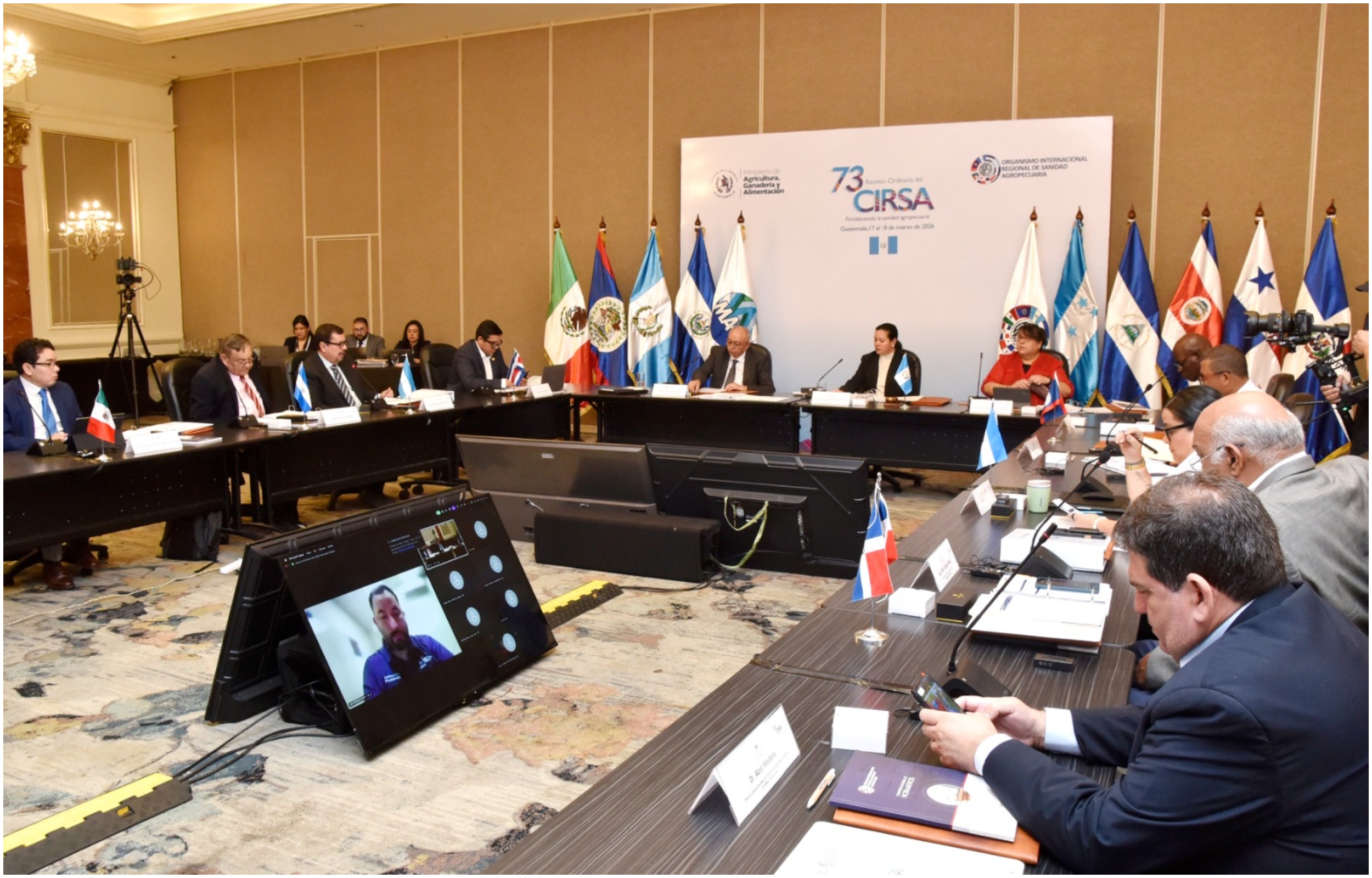 Senasica participa en la 73.ª reunión ordinaria del CIRSA