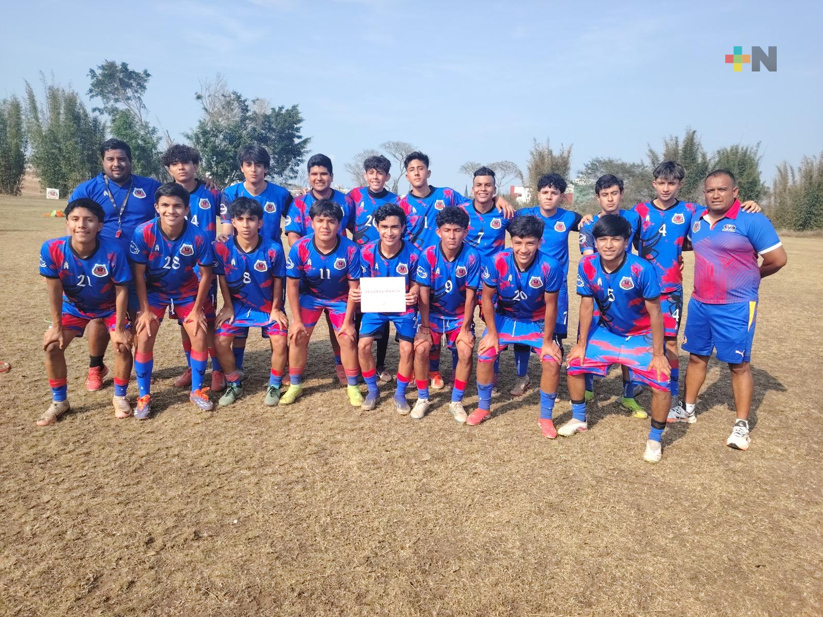 Toros Valladolid, campeones del futbol zona dos de la Dirección General de Bachillerato