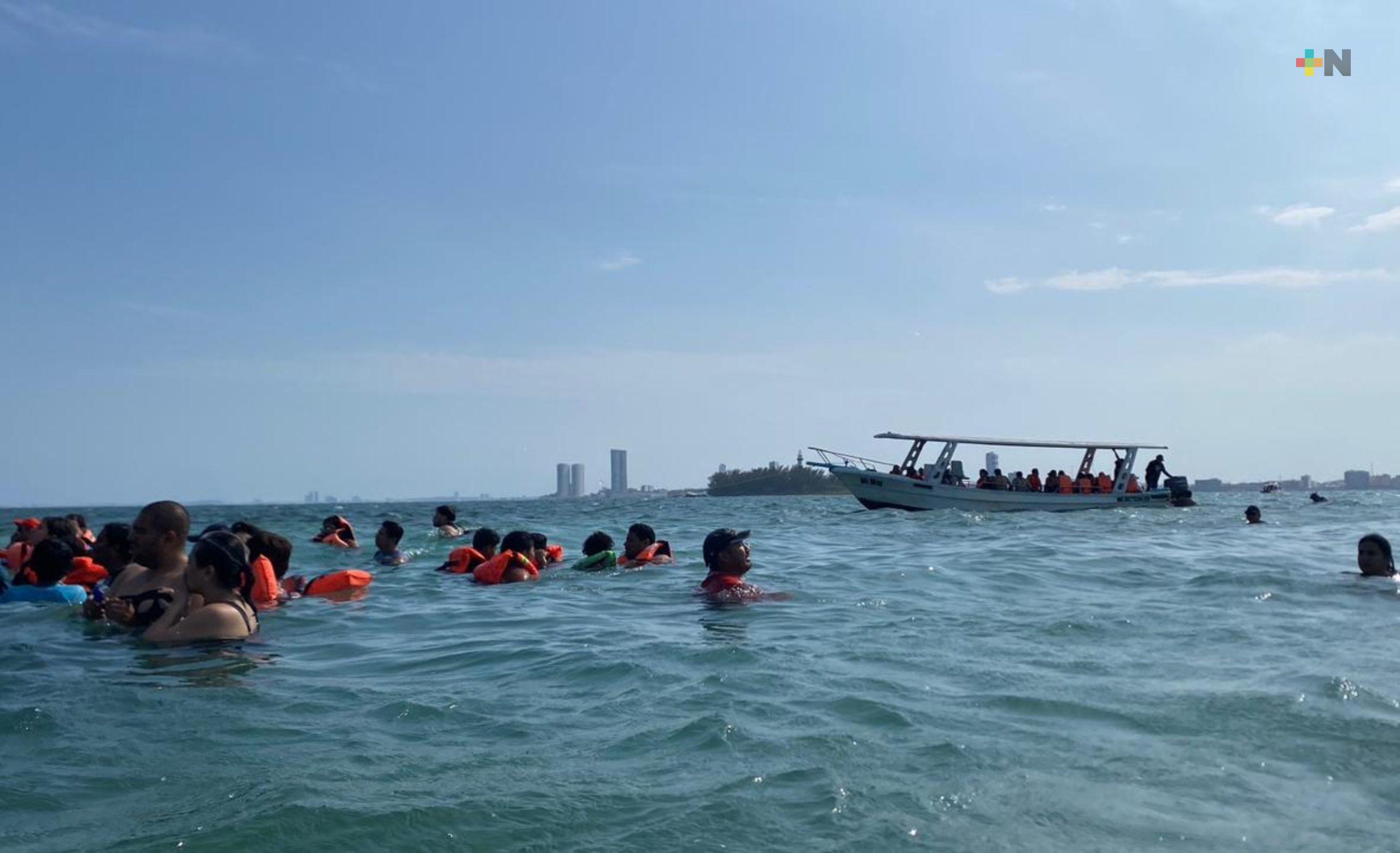 Un recorrido en lancha por Cancuncito