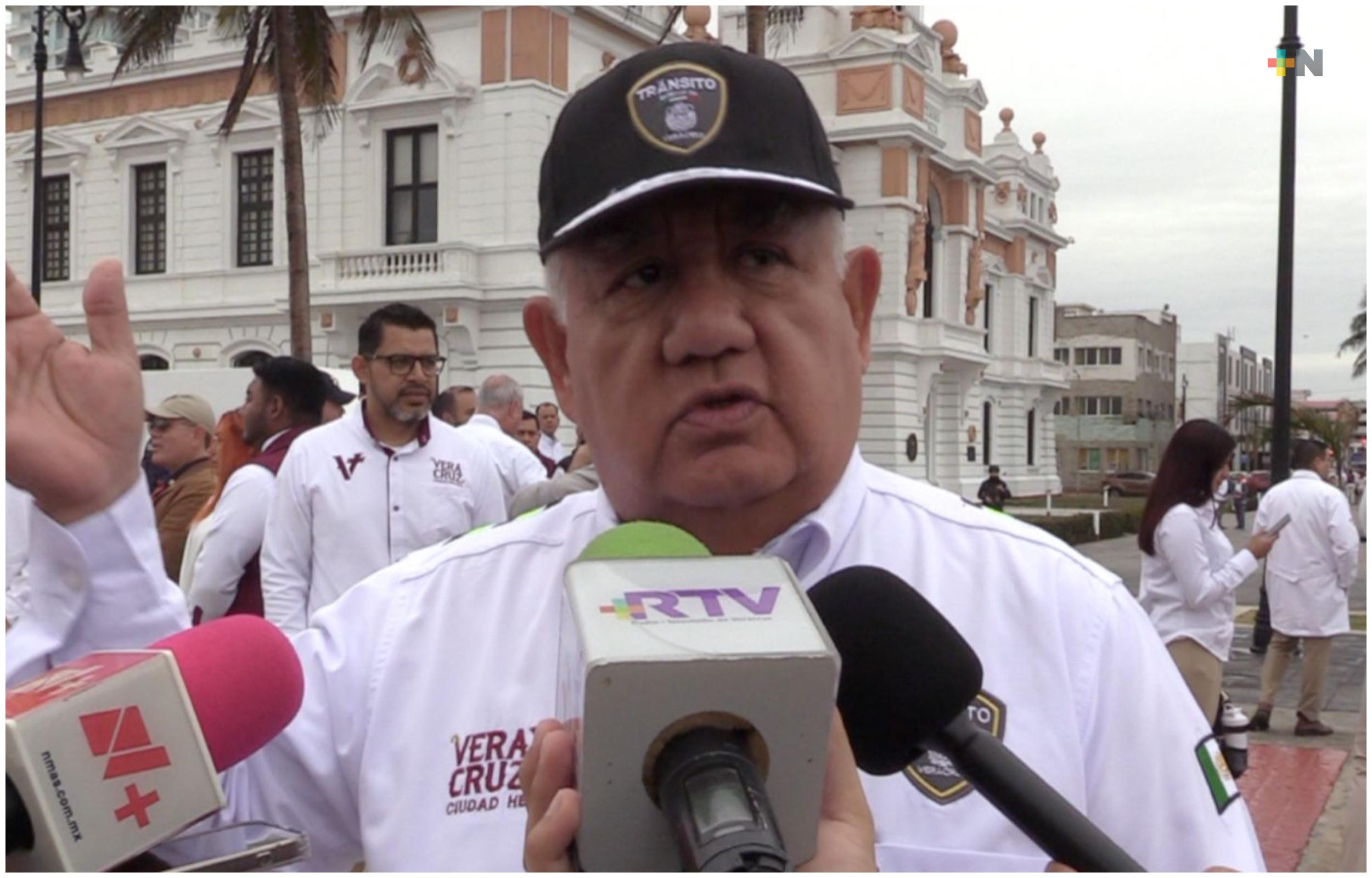 Avanzan reparaciones de semáforos dañados por vientos en municipio de Veracruz