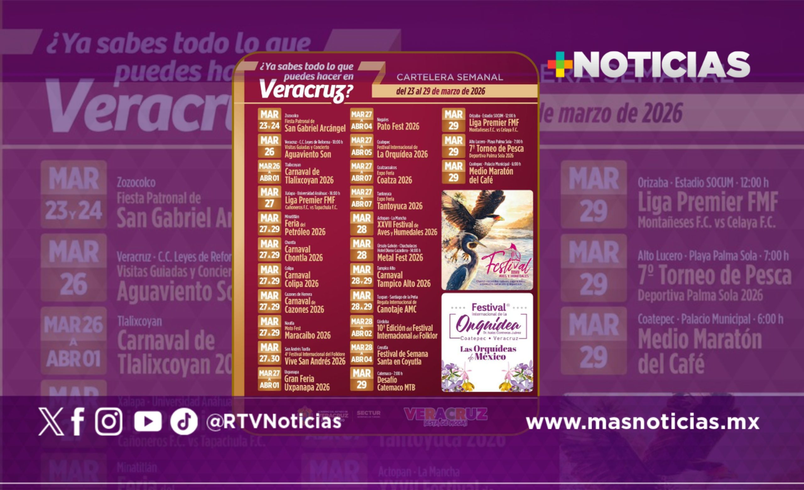 Veracruz está de moda: municipios ofrecen actividades culturales y festivales