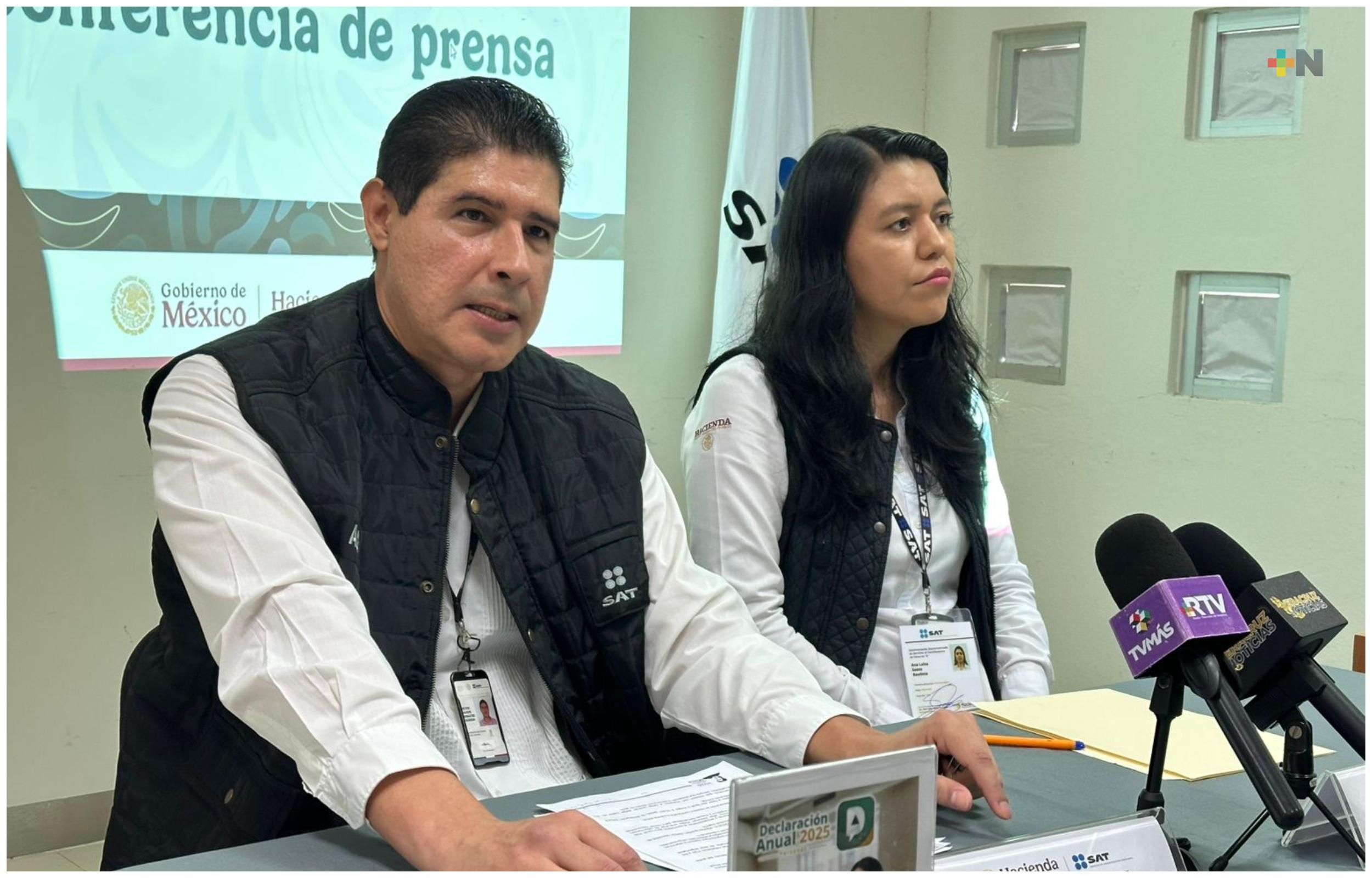 Llama SAT a personas físicas para presentar su declaración anual