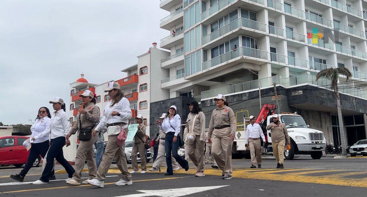 Conmemoran aniversario de la Expropiación Petrolera en la ciudad de Veracruz