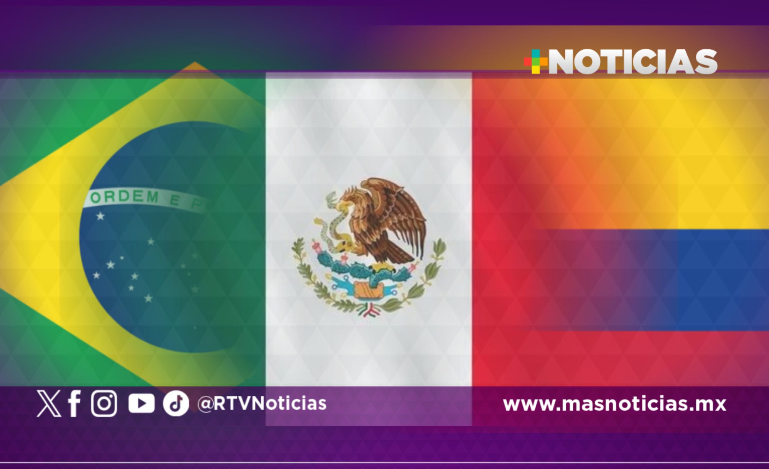 México, Colombia y Brasil piden cese al fuego inmediato en Medio Oriente