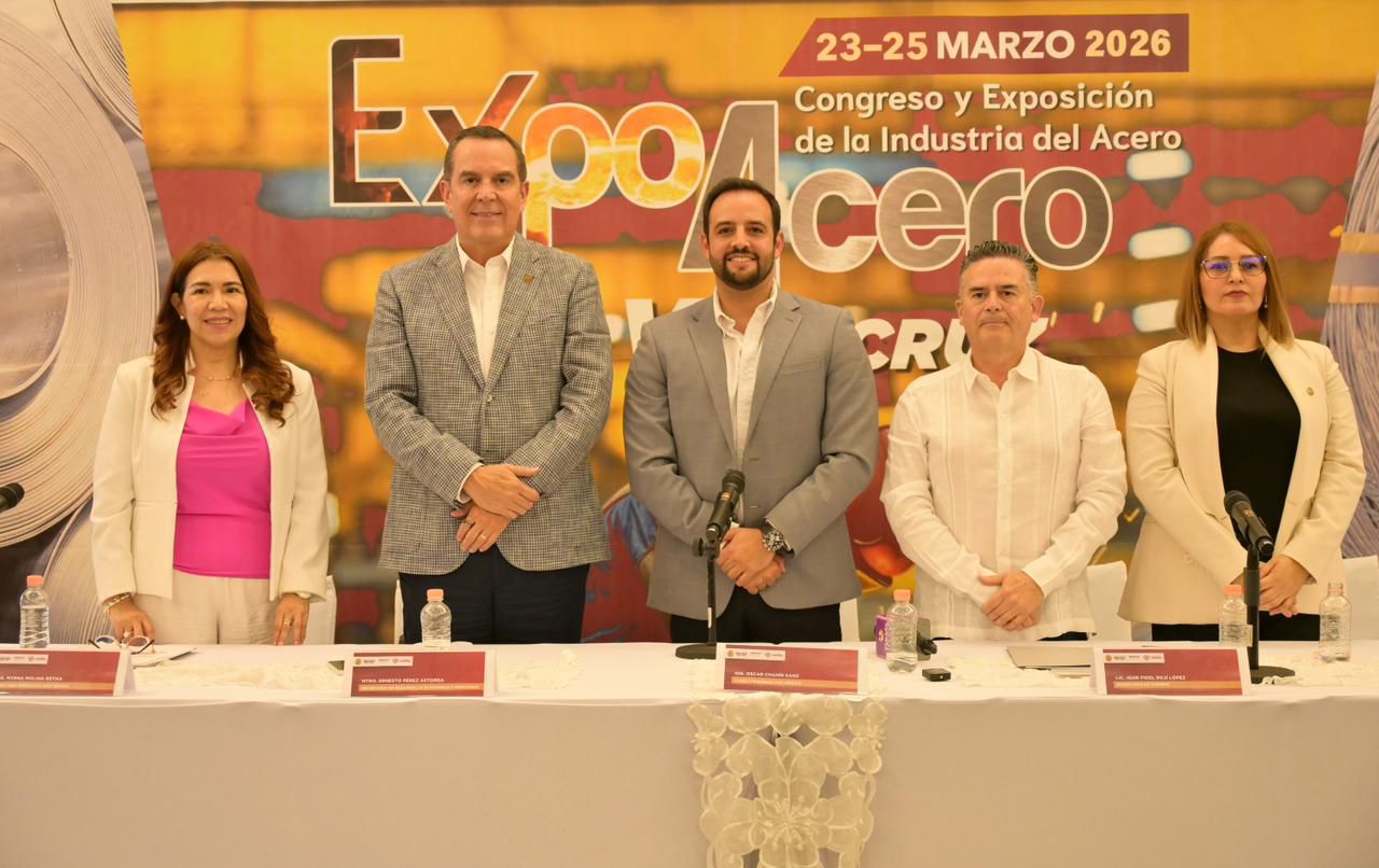Expo Acero reunirá a especialistas de la industria siderúrgica en Veracruz