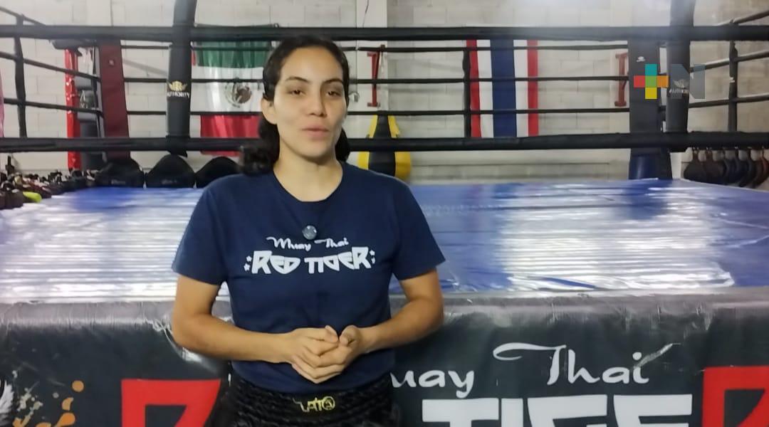 Giovanna Alarcón competirá en el Mundial de Muay Thai en Malasia