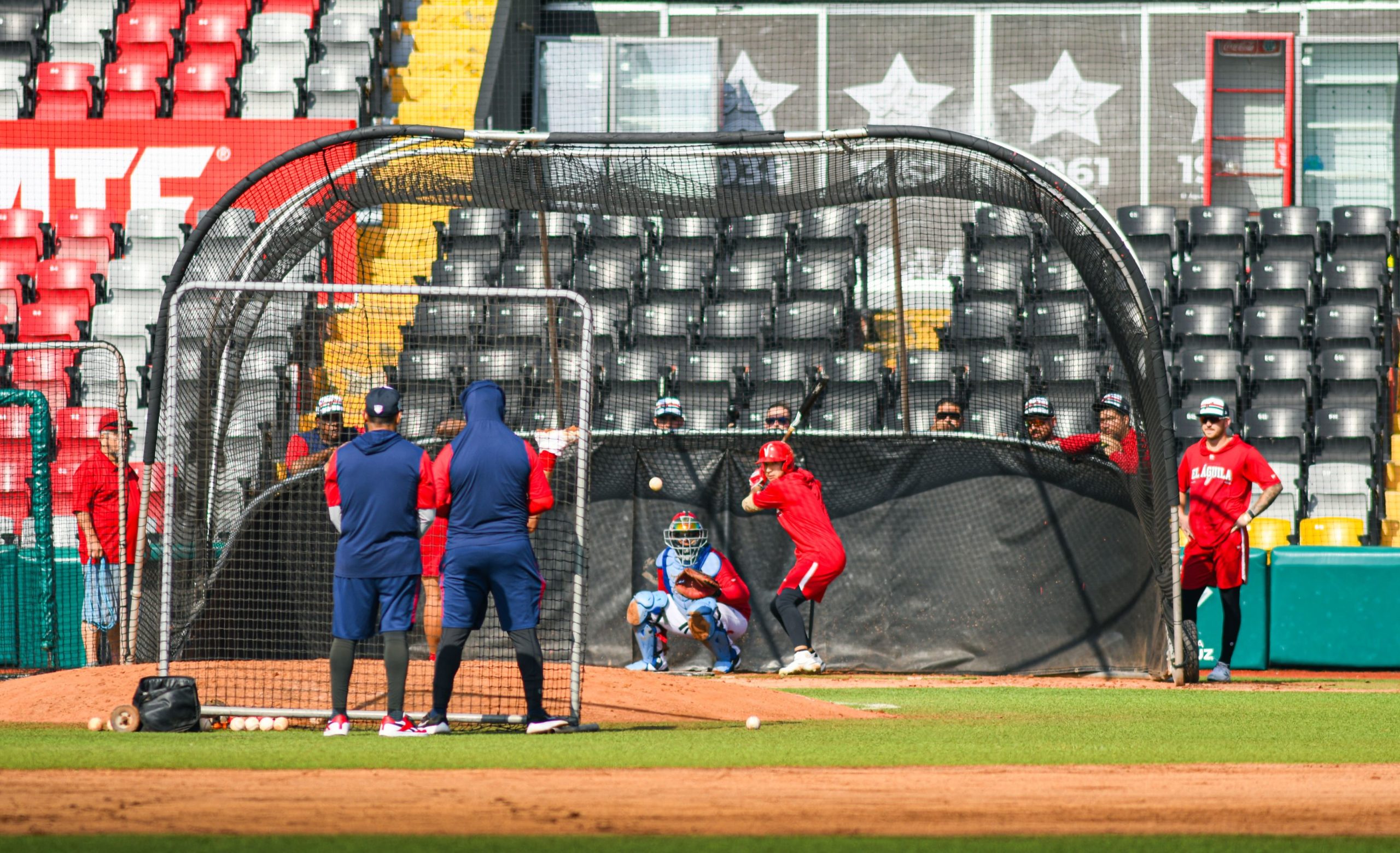 Quinto día de entrenamientos en El Águila de Veracruz