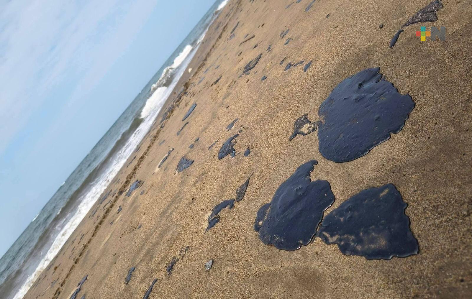 Especialistas continúan evaluando  derrame de hidrocarburo en el sur de Veracruz