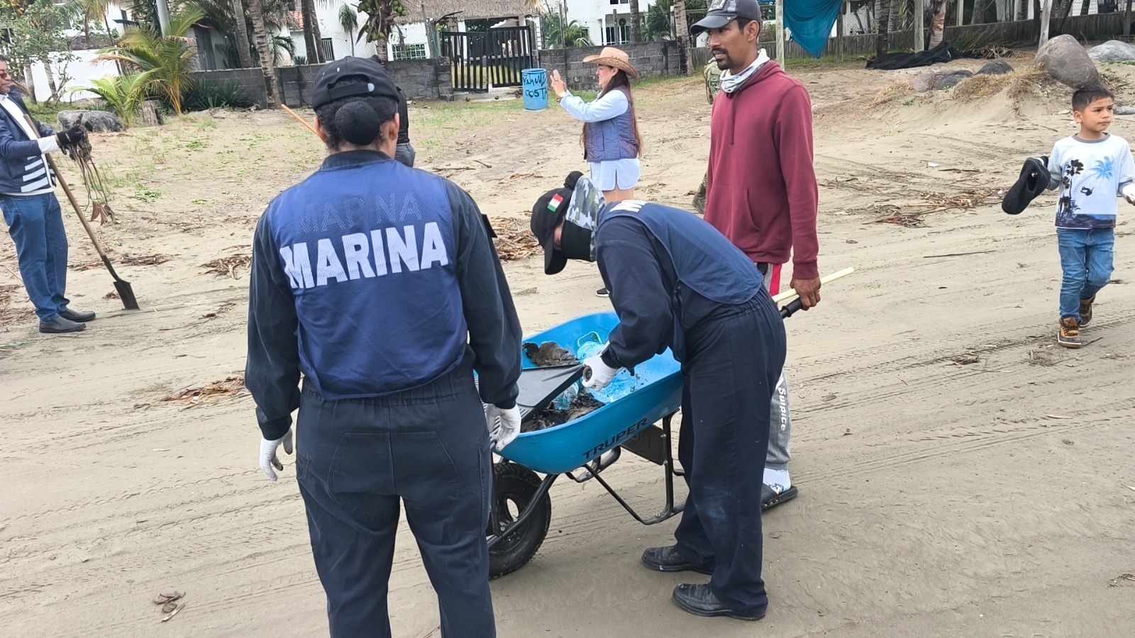 Avanza en limpieza de playas del golfo de México con 88% de progreso