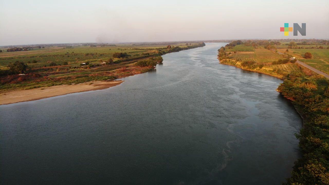 Ríos y lagunas de Veracruz están en niveles medios por frentes fríos: Conagua