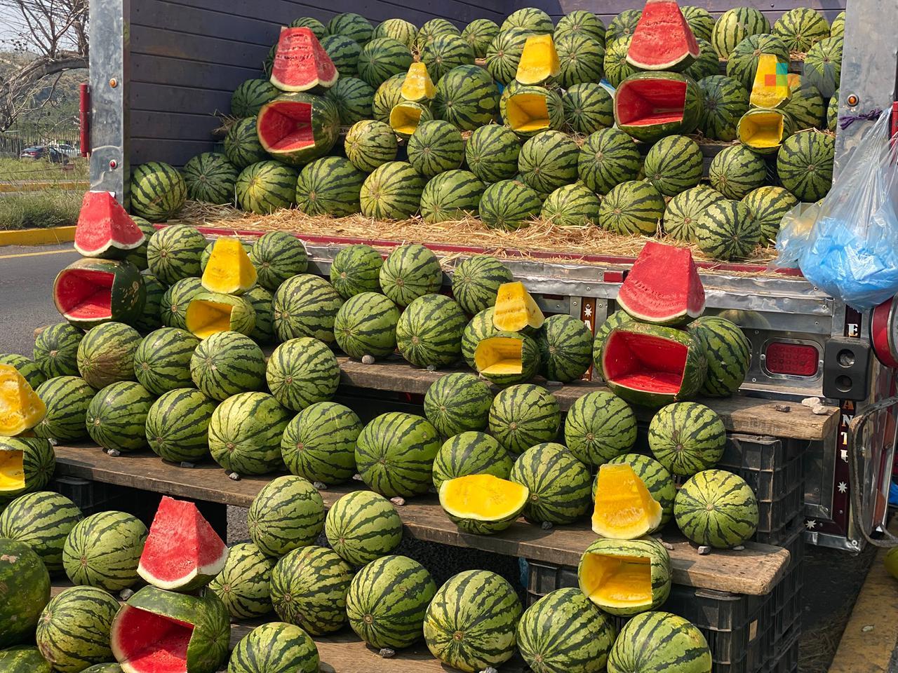 ¿Conoce la sandía amarilla?