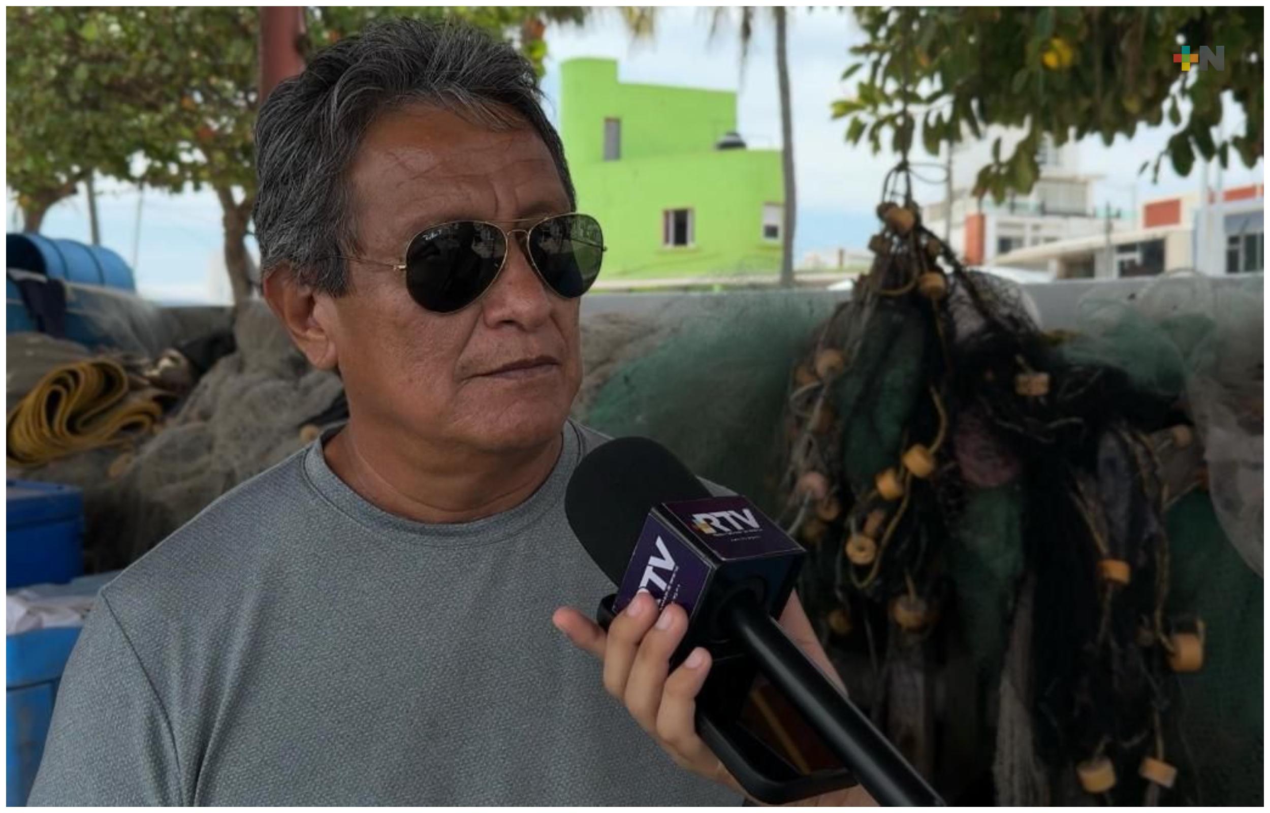 Pescadores de Veracruz agradecen a presidenta Claudia Sheinbaum apoyo económico