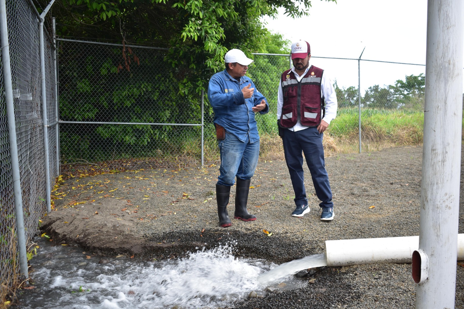 Supervisa CAEV infraestructura hídrica y operación de organismos