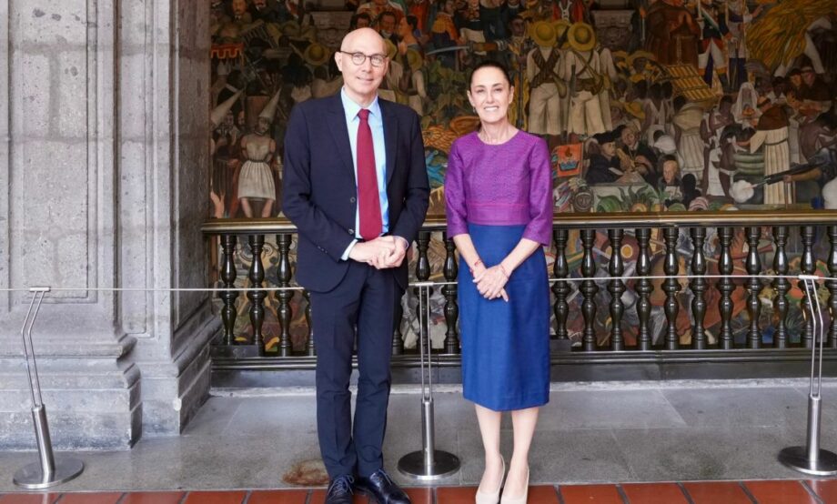 Positivo, encuentro con Türk: Sheinbaum