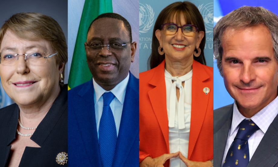 Candidatos a encabezar la ONU